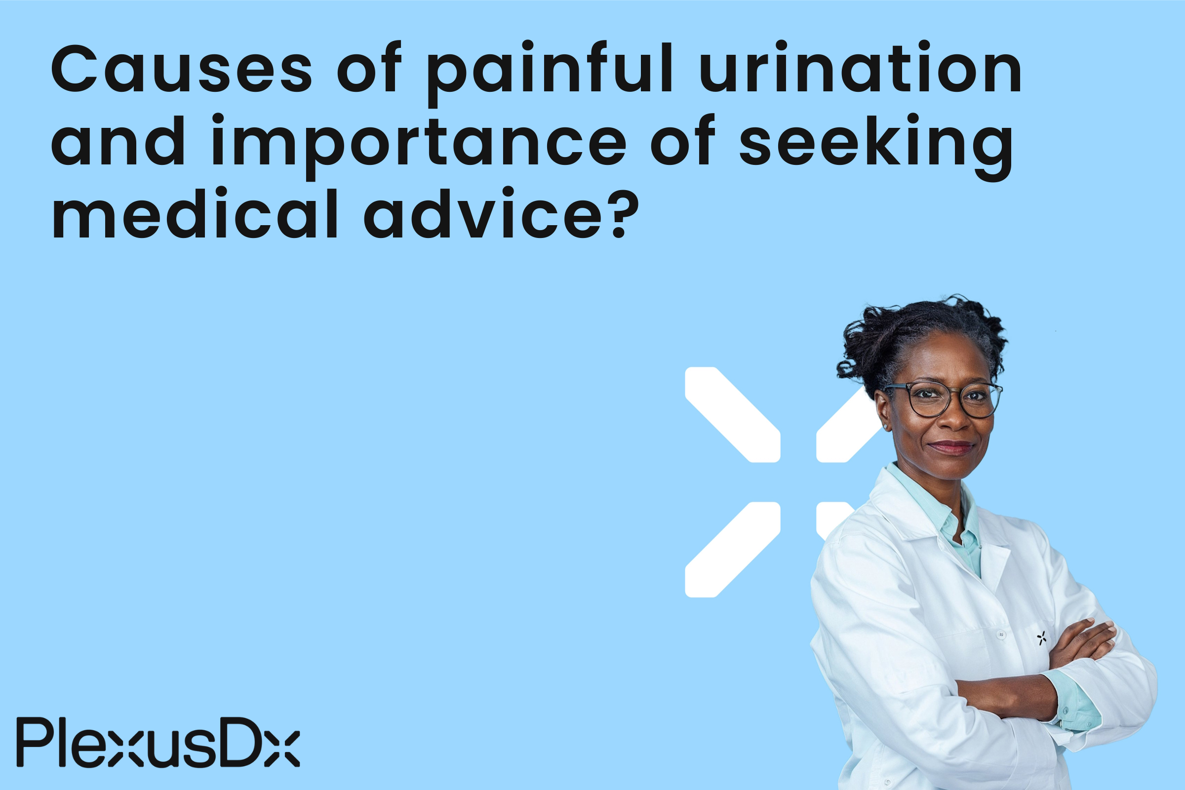 Causes of painful urination and importance of seeking medical advice?
