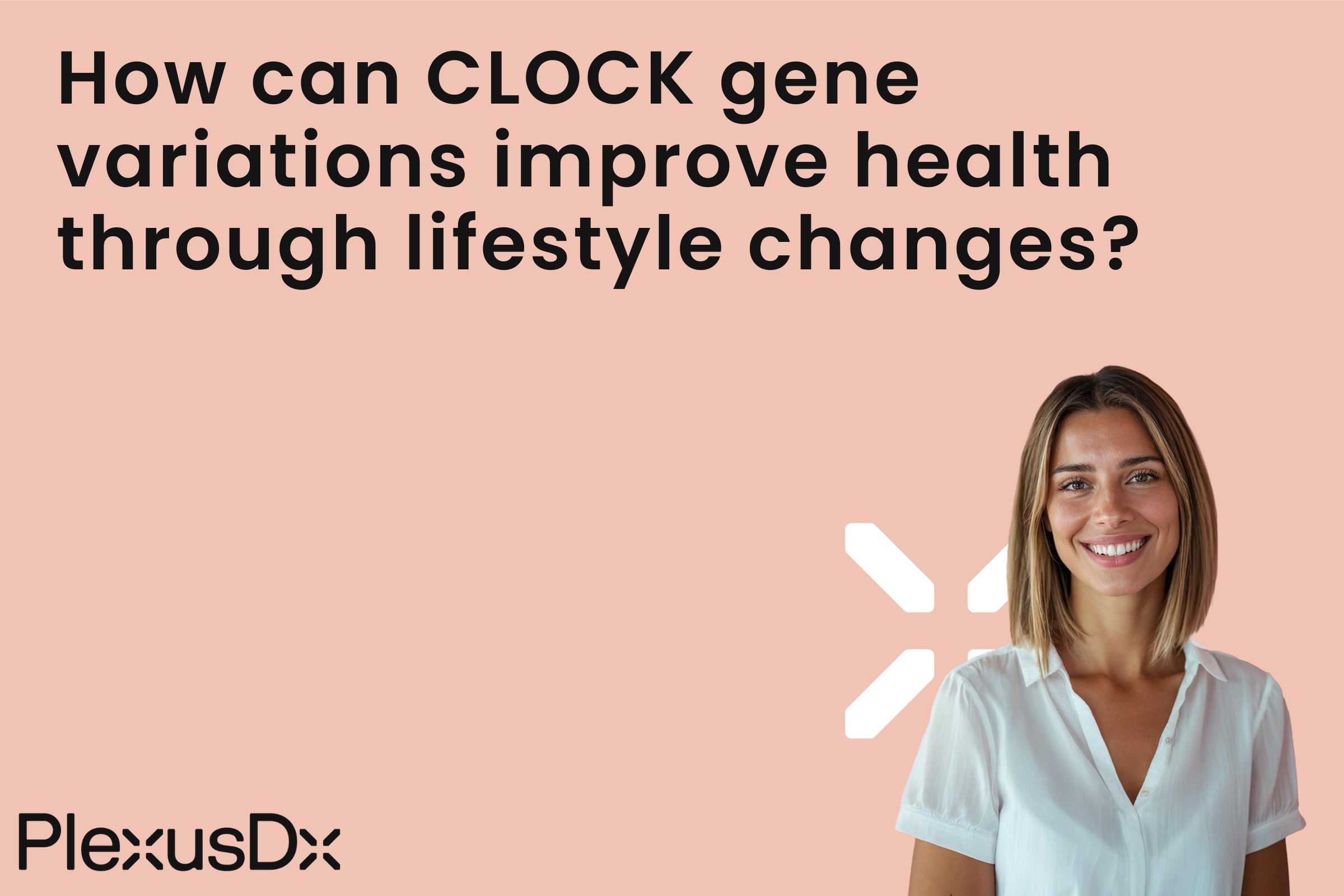 How can CLOCK gene variations improve health through lifestyle changes?