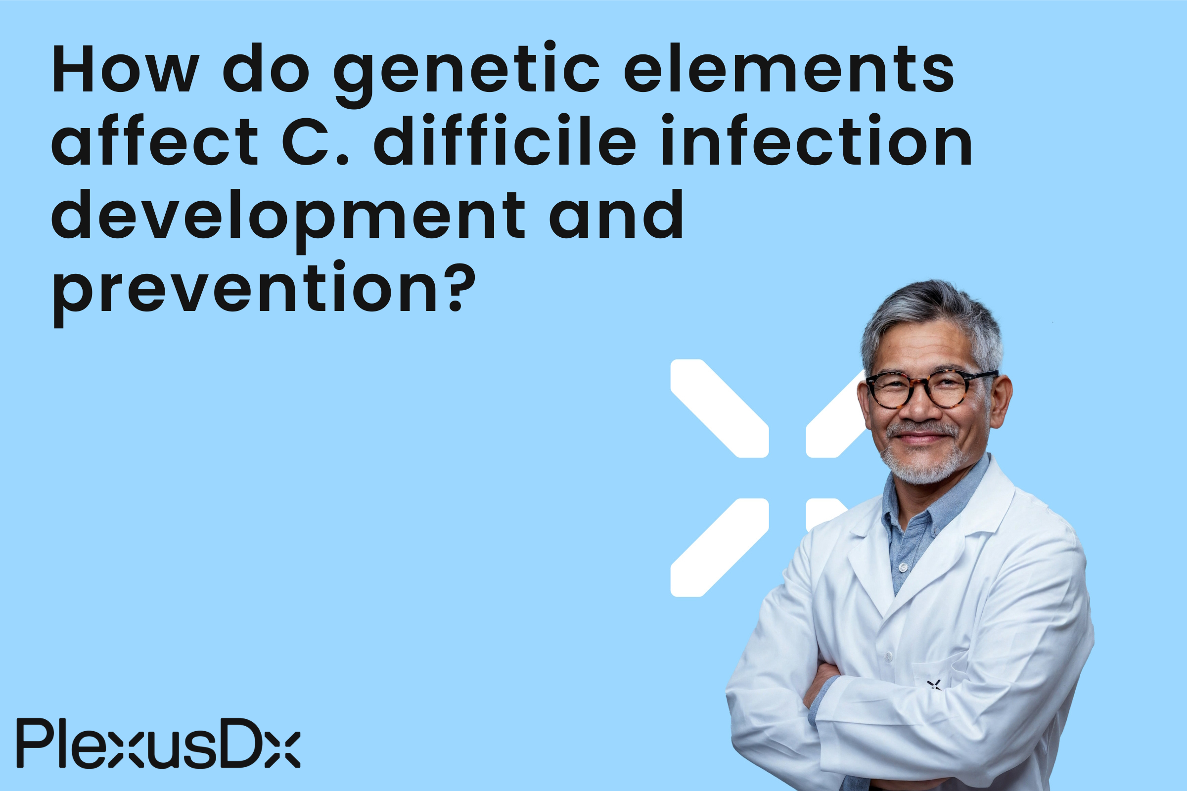 How do genetic elements affect C. difficile infection development and prevention?