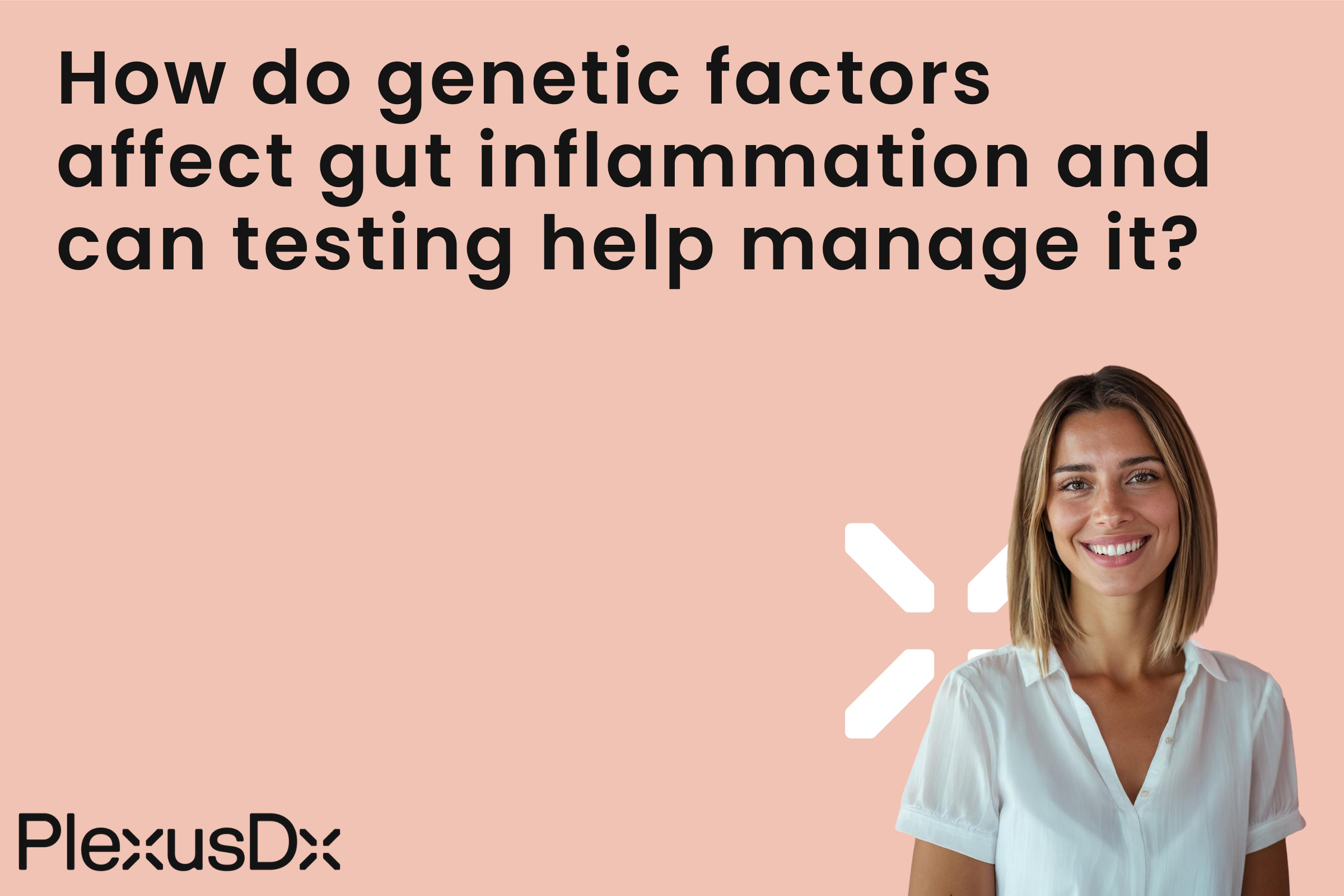 How do genetic factors affect gut inflammation and can testing help manage it?