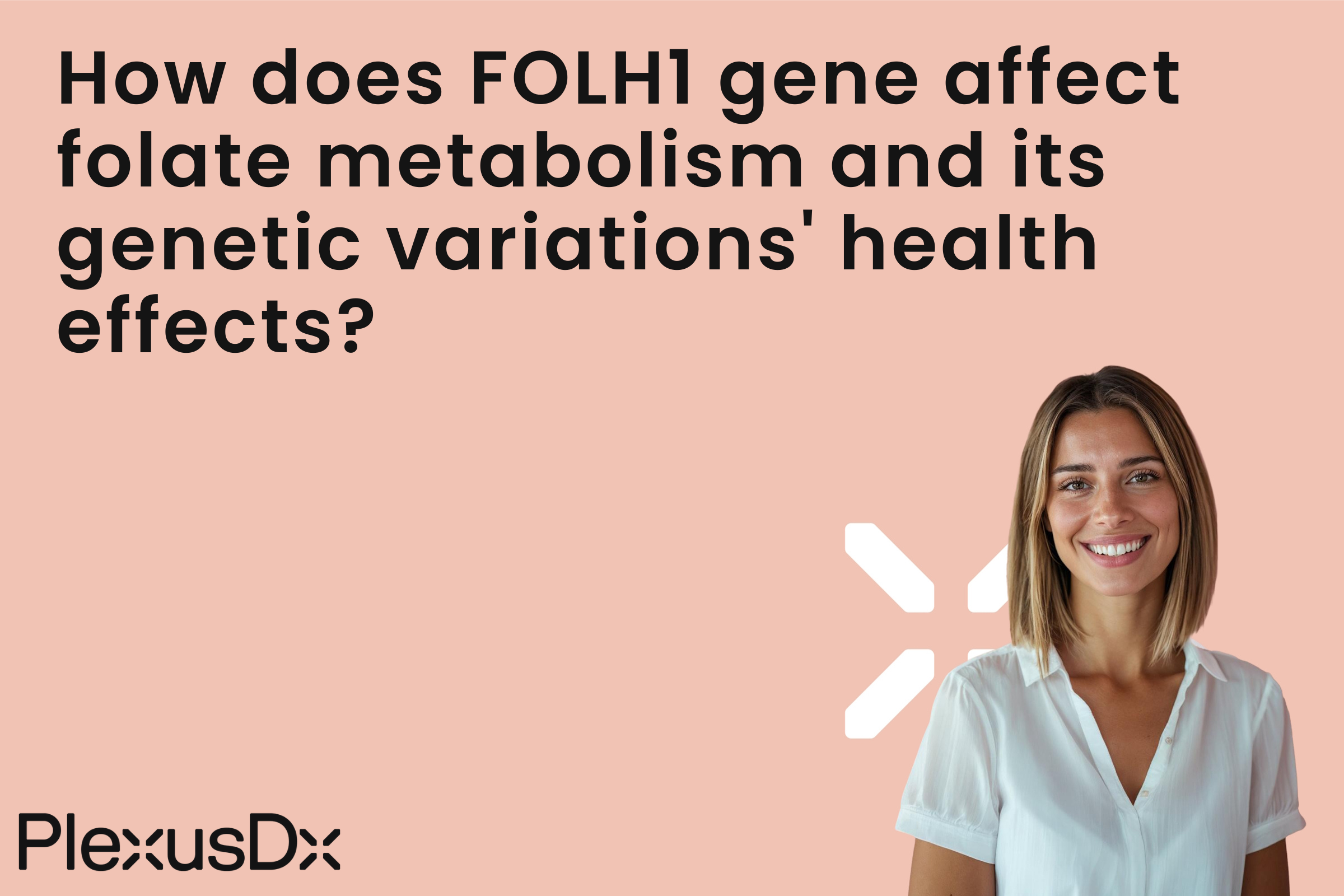 How does FOLH1 gene affect folate metabolism and its genetic variations' health effects?