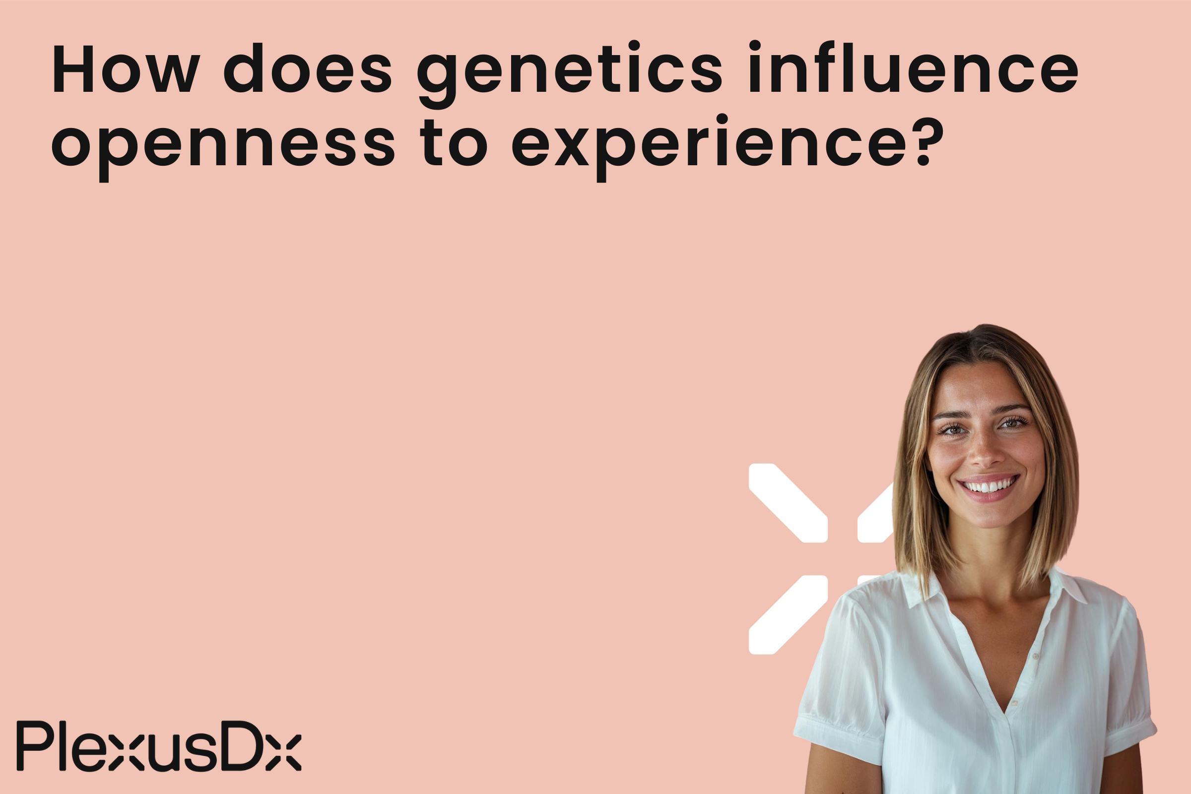 How does genetics influence openness to experience?