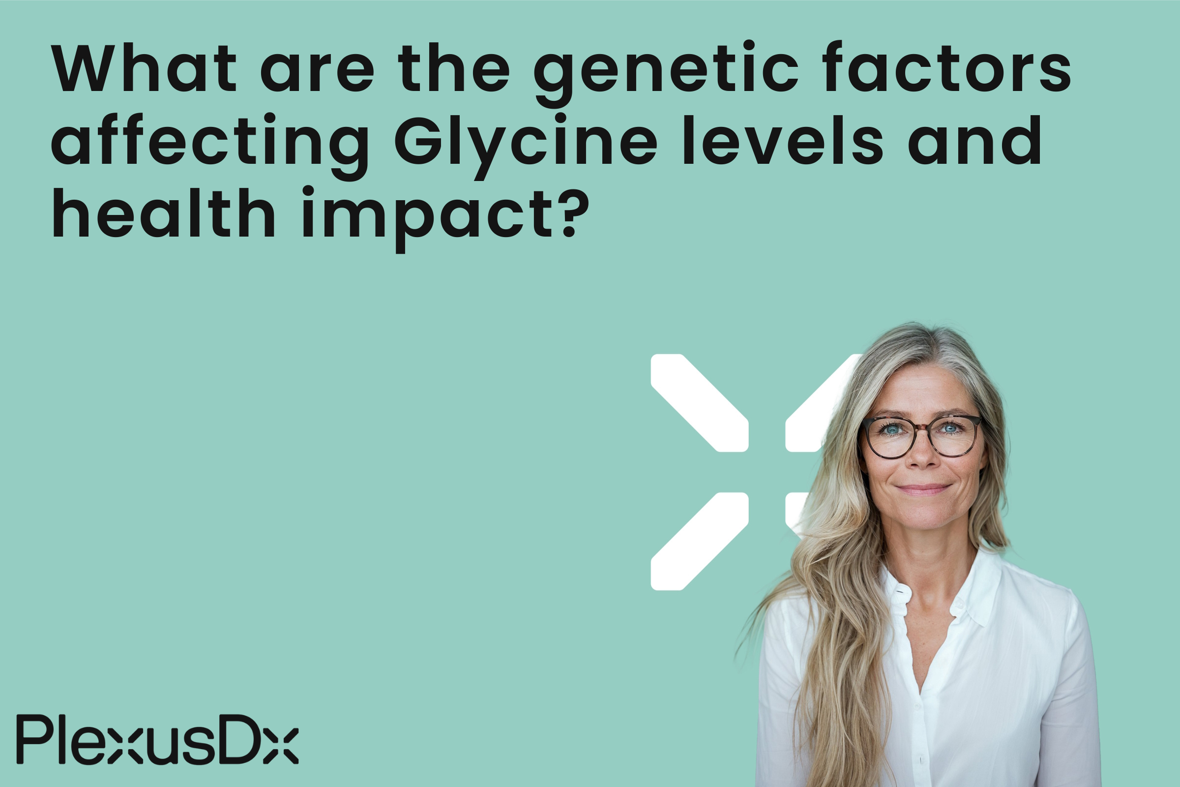 What are the genetic factors affecting Glycine levels and health impact?