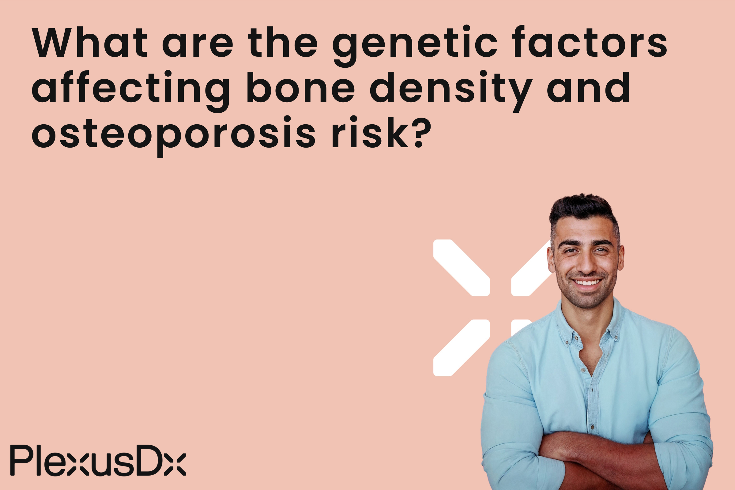 What are the genetic factors affecting bone density and osteoporosis risk?