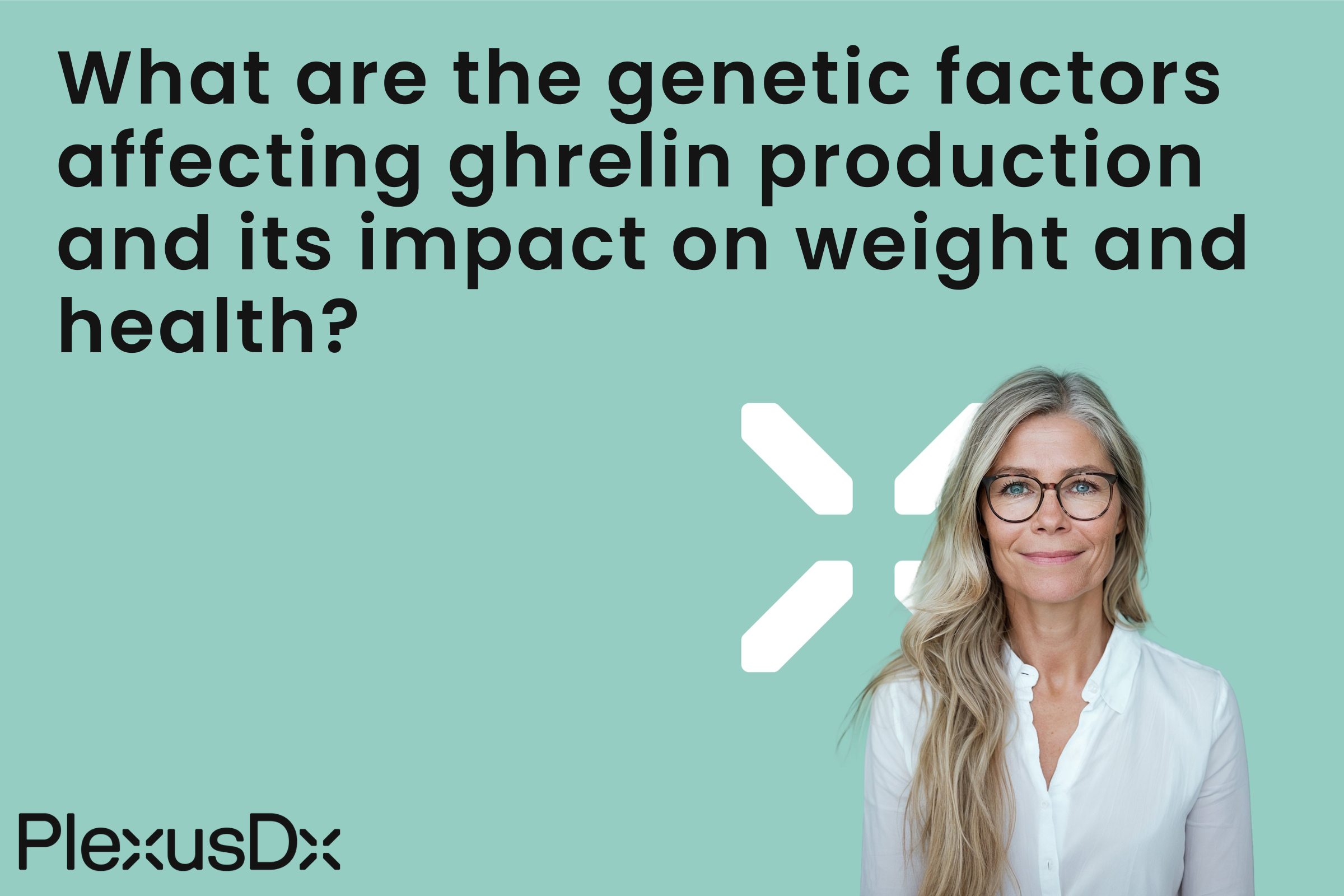 What are the genetic factors affecting ghrelin production and its impact on weight and health?