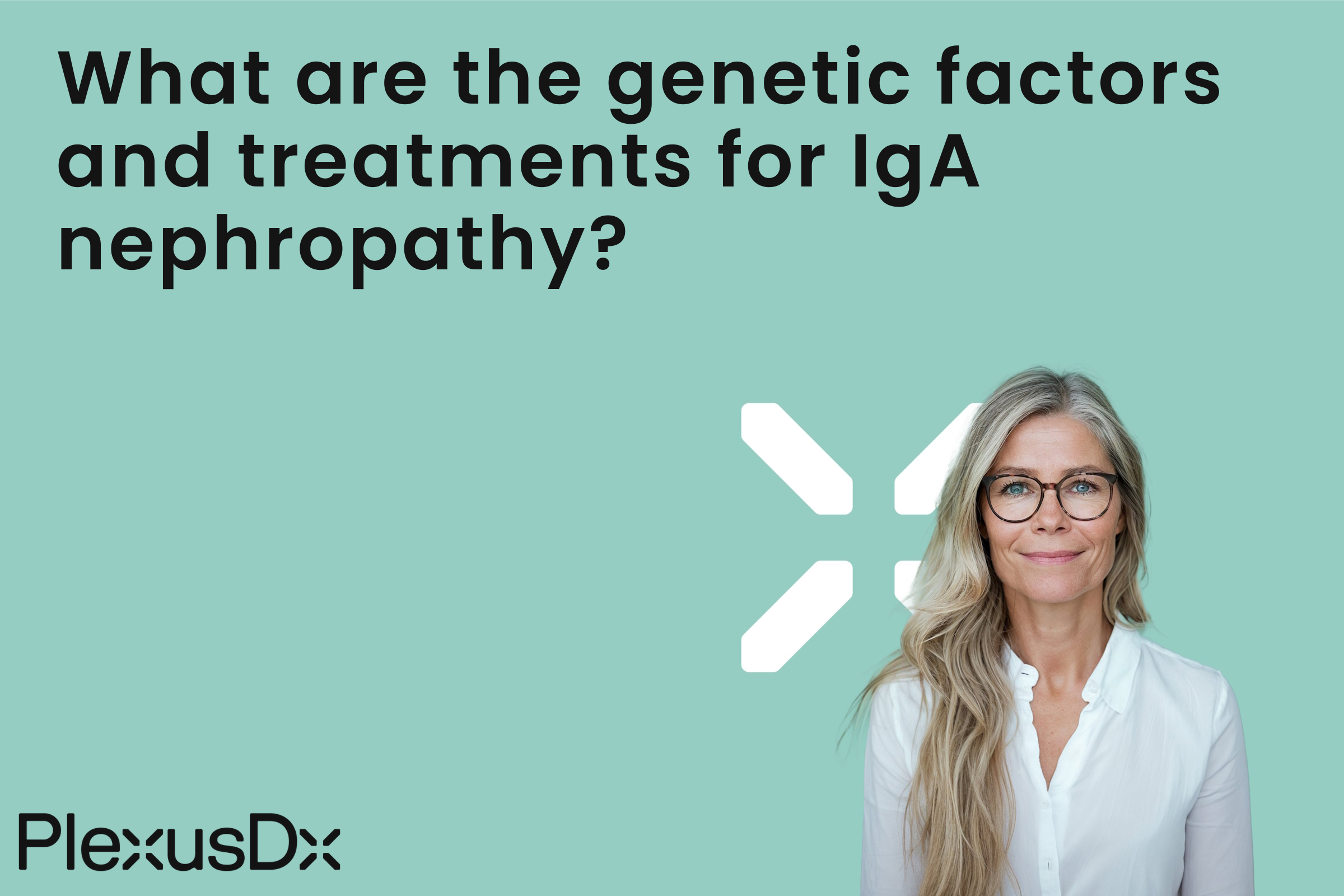 What are the genetic factors and treatments for IgA nephropathy?