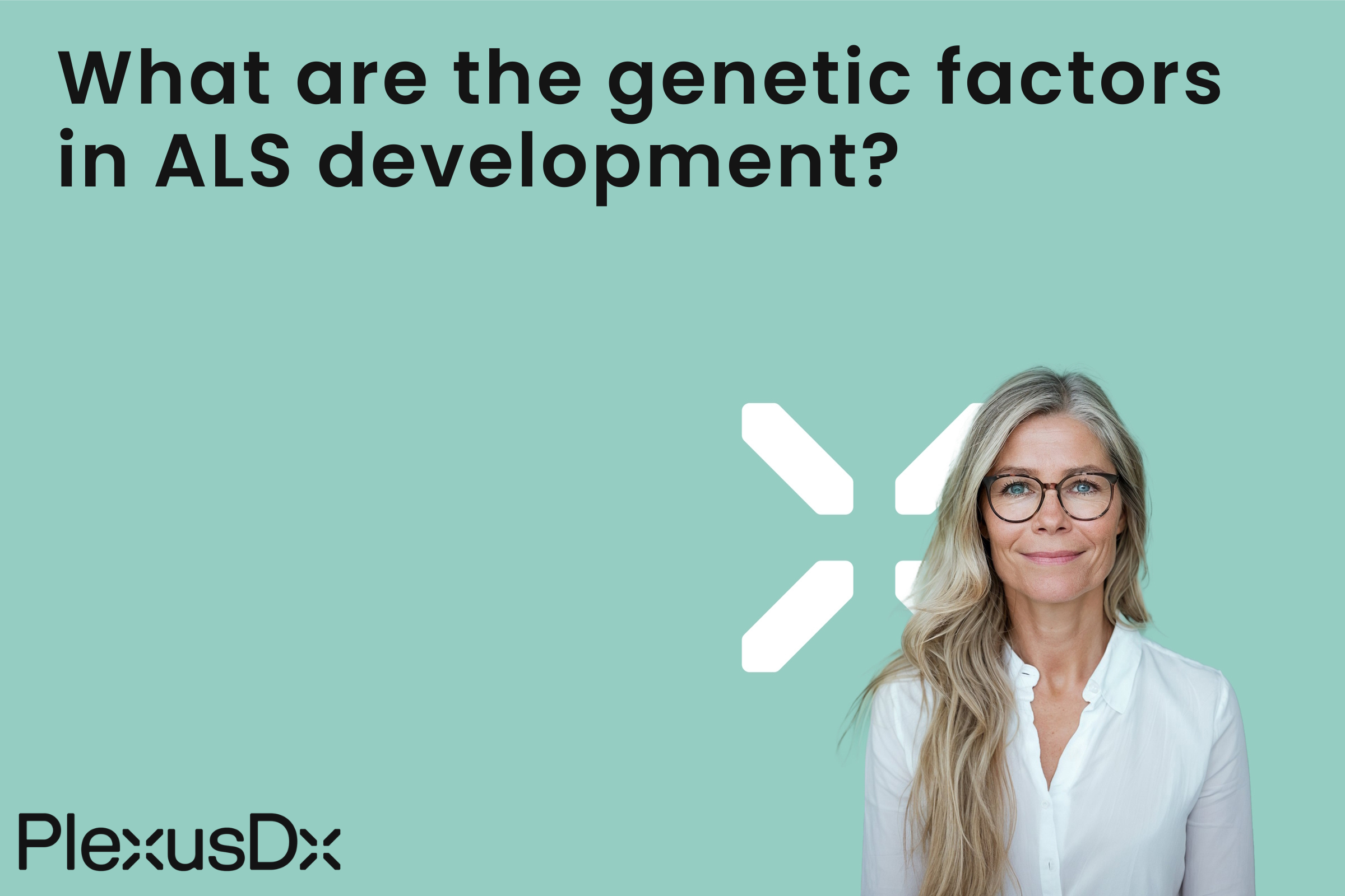 What are the genetic factors in ALS development?