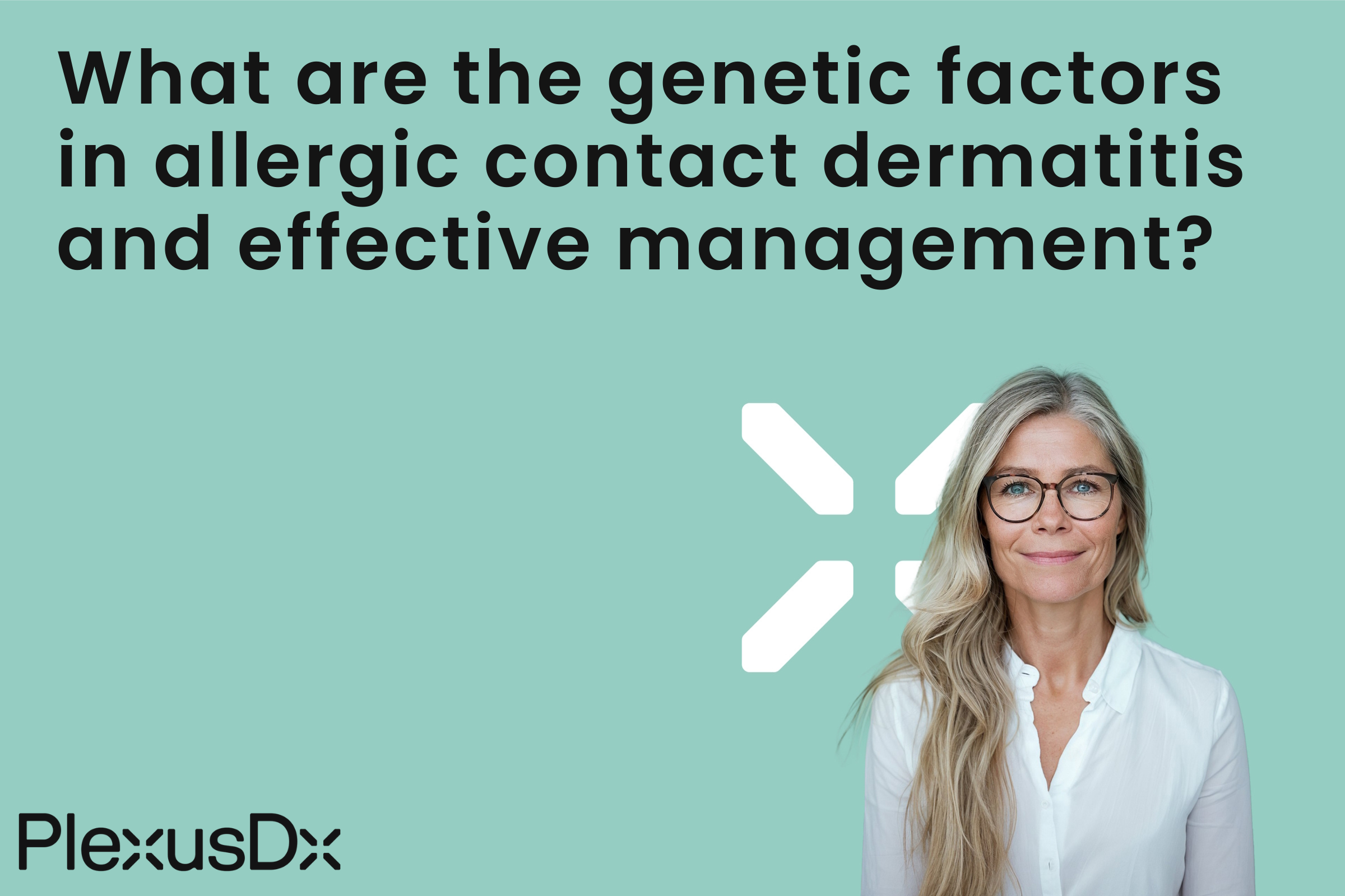 What are the genetic factors in allergic contact dermatitis and effective management?