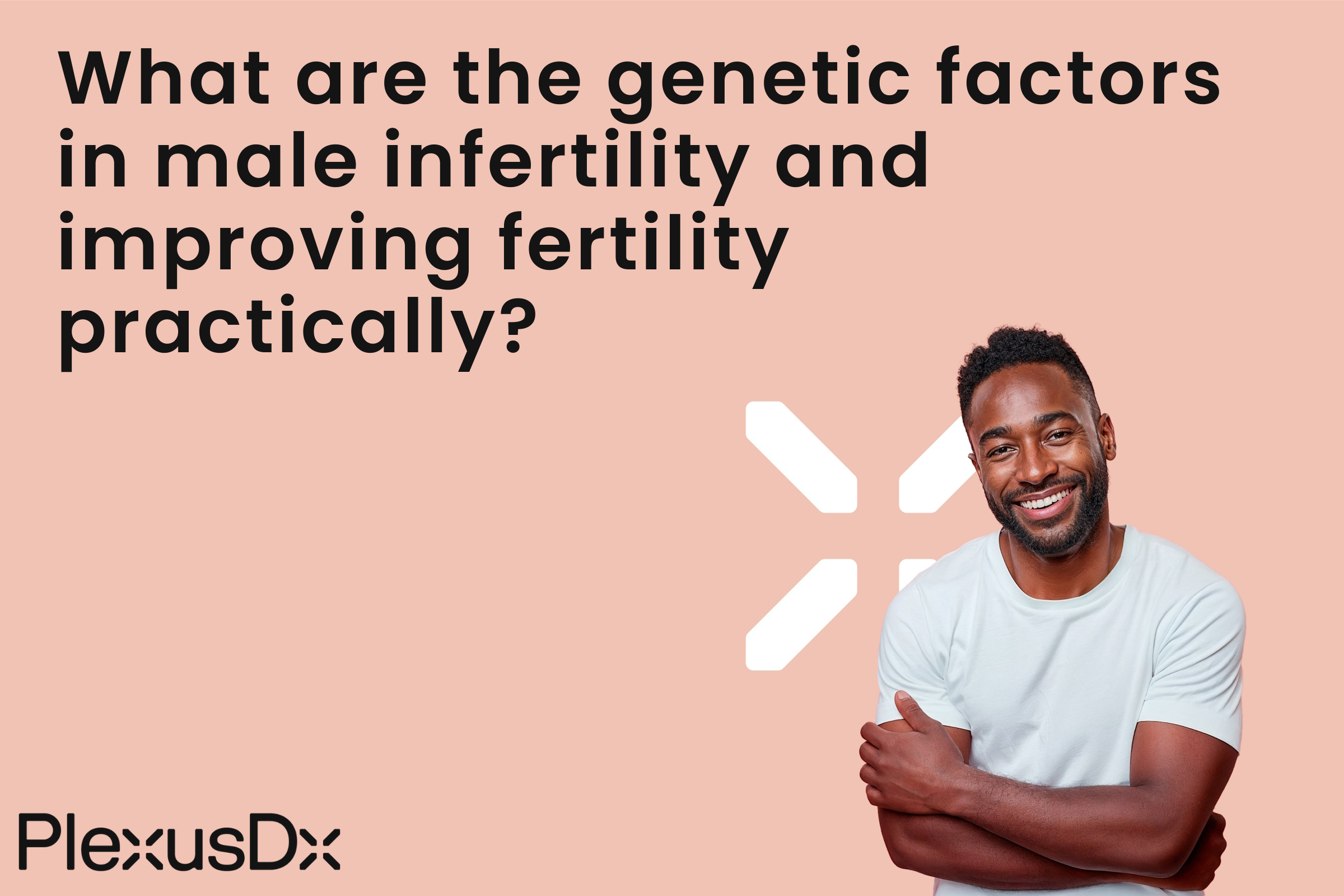What are the genetic factors in male infertility and improving fertility practically?