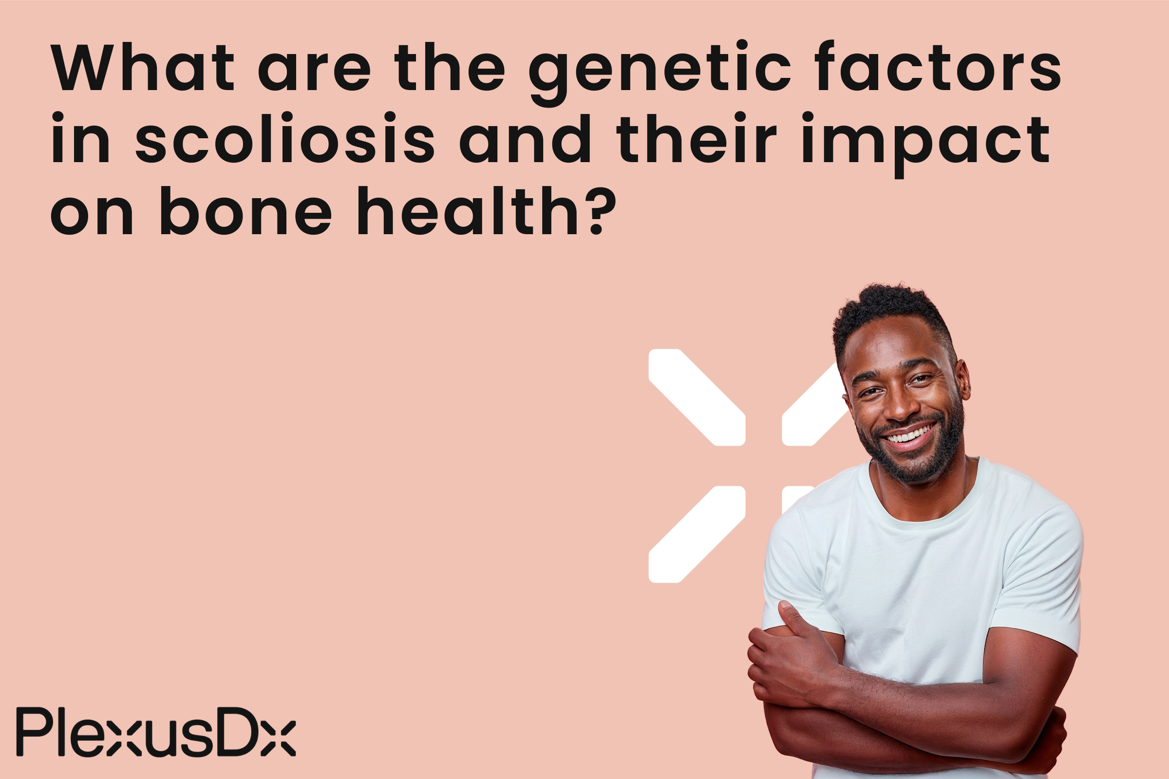 What are the genetic factors in scoliosis and their impact on bone health?