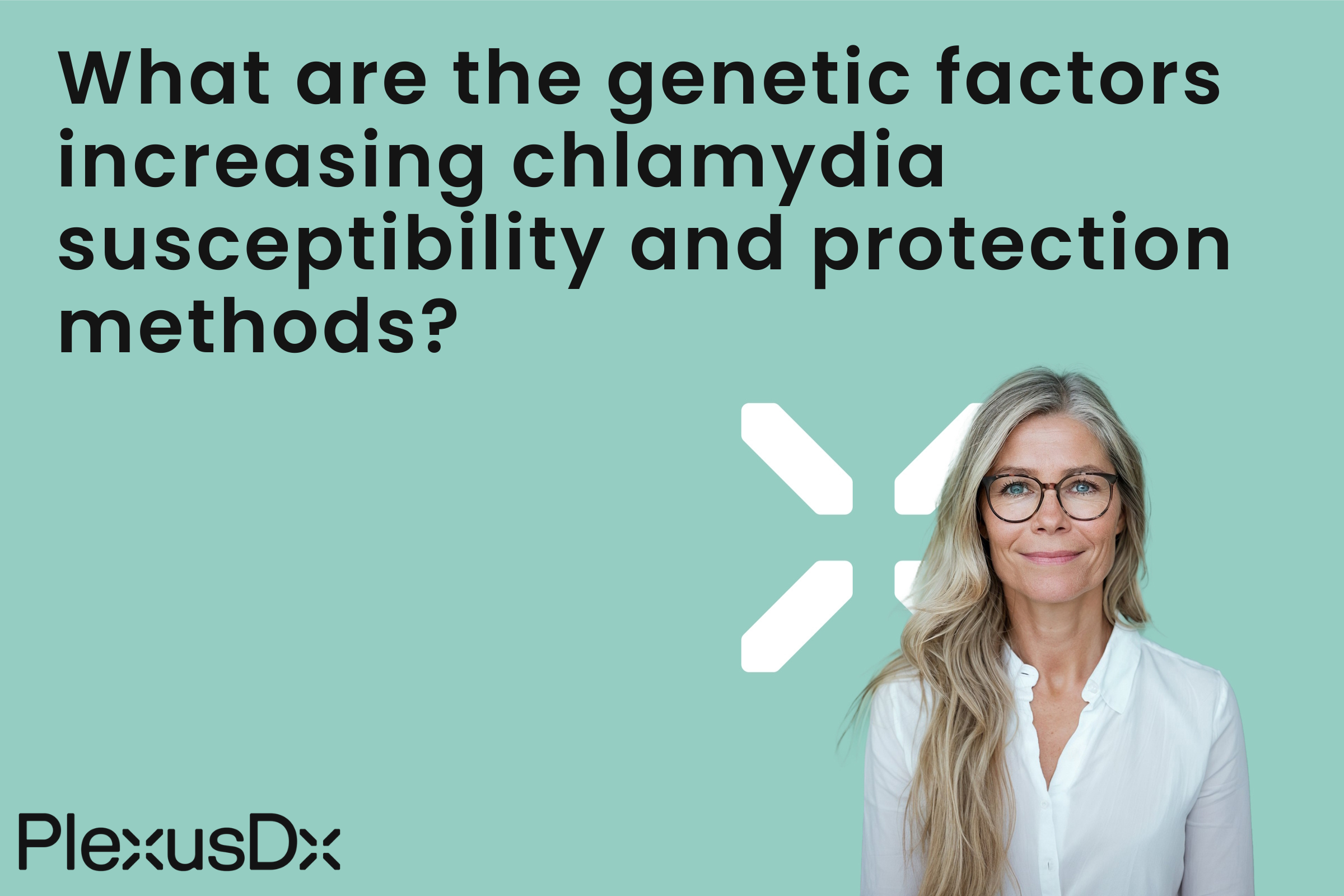 What are the genetic factors increasing chlamydia susceptibility and protection methods?