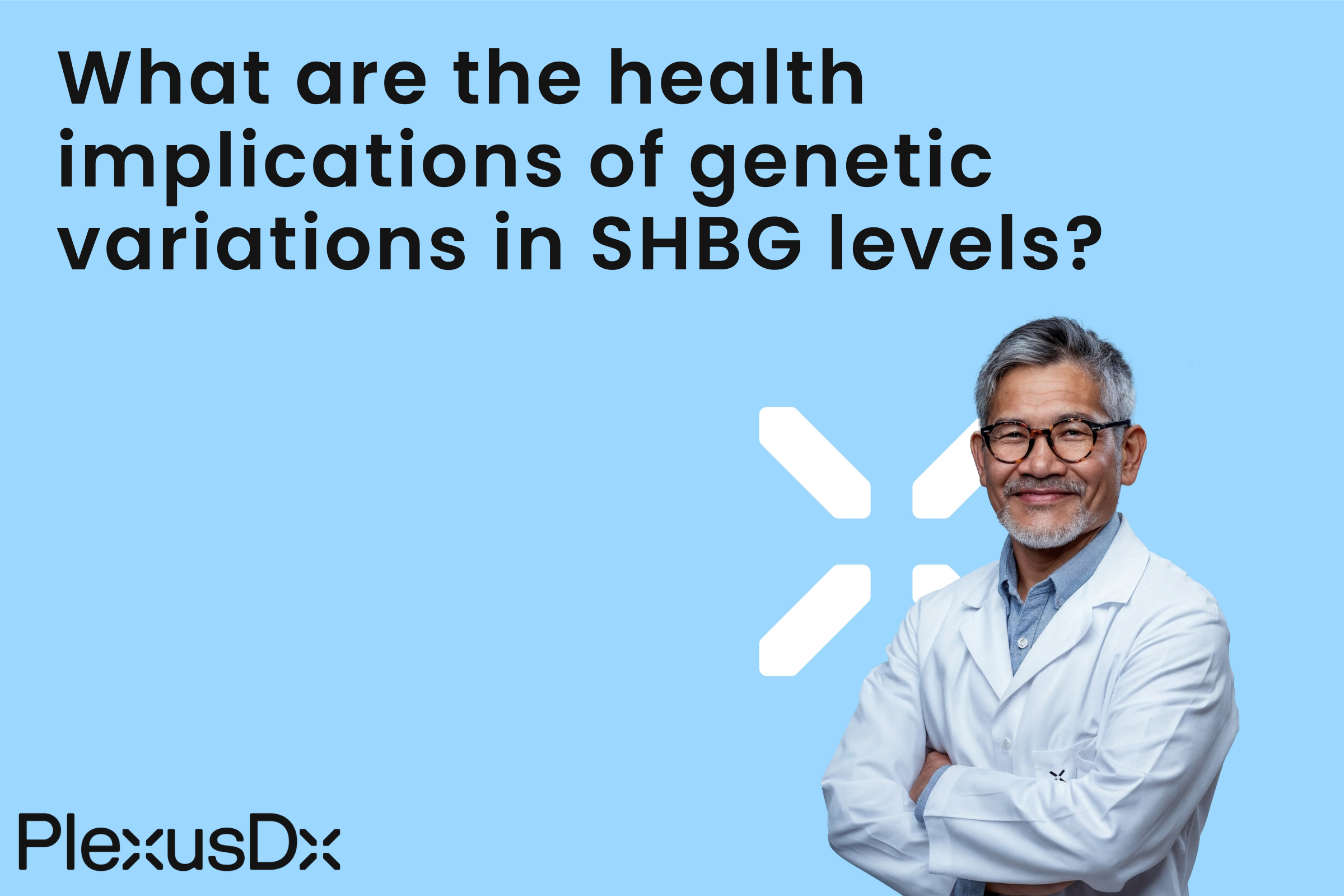 What are the health implications of genetic variations in SHBG levels?