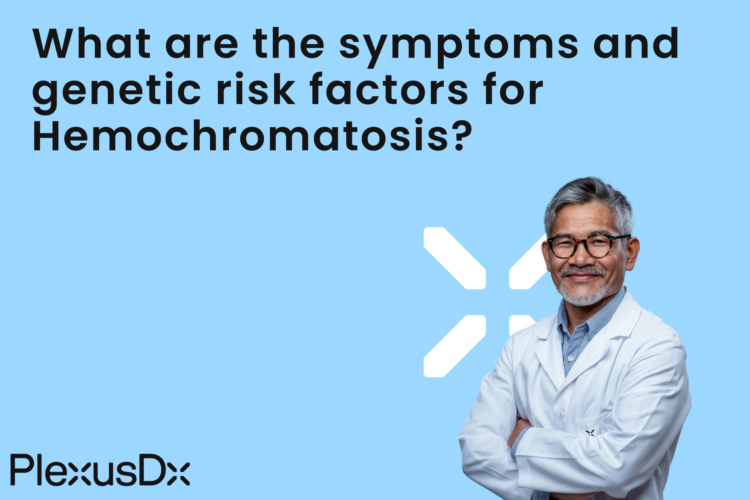 What are the symptoms and genetic risk factors for Hemochromatosis?