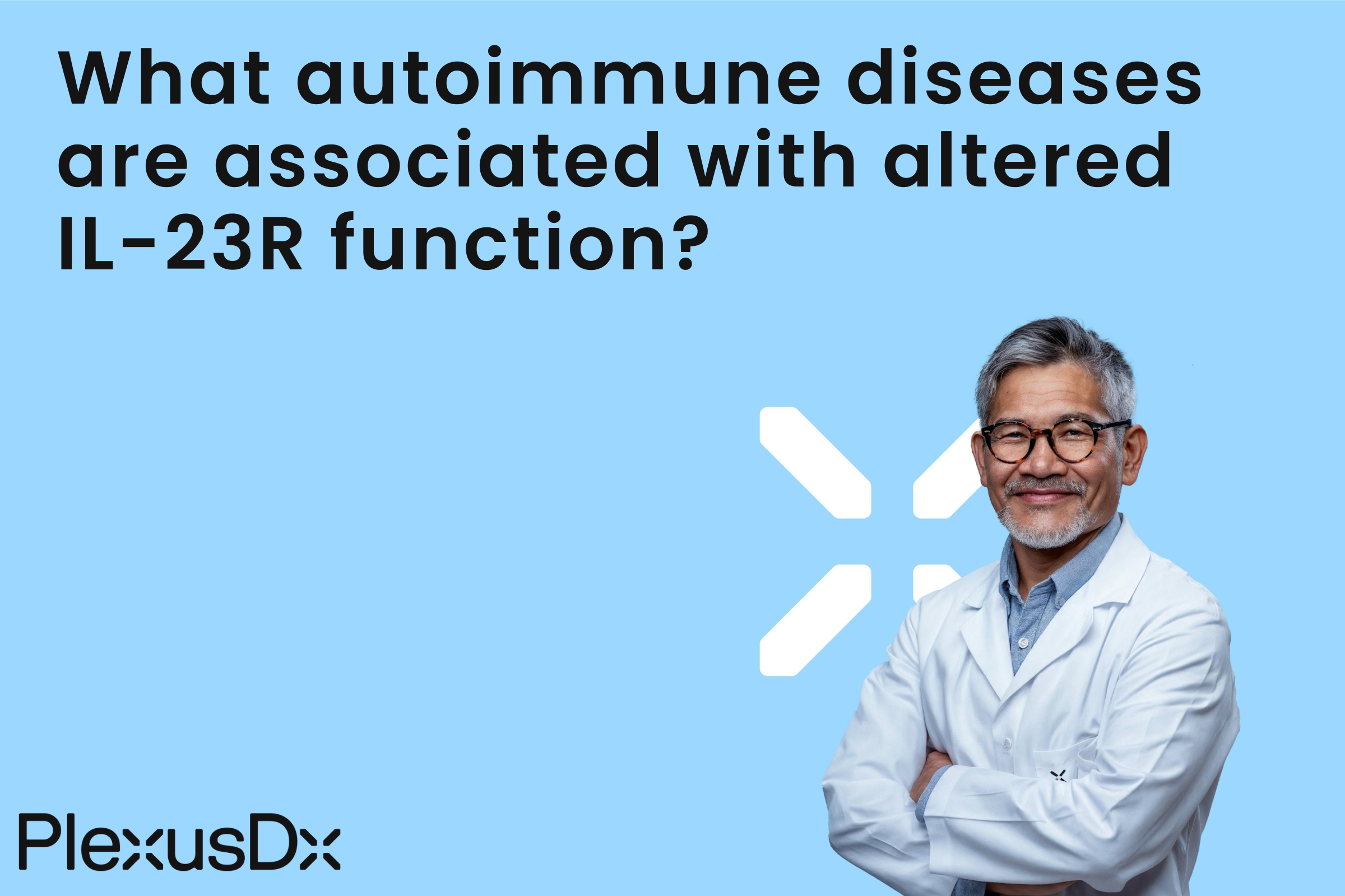 What autoimmune diseases are associated with altered IL-23R function?