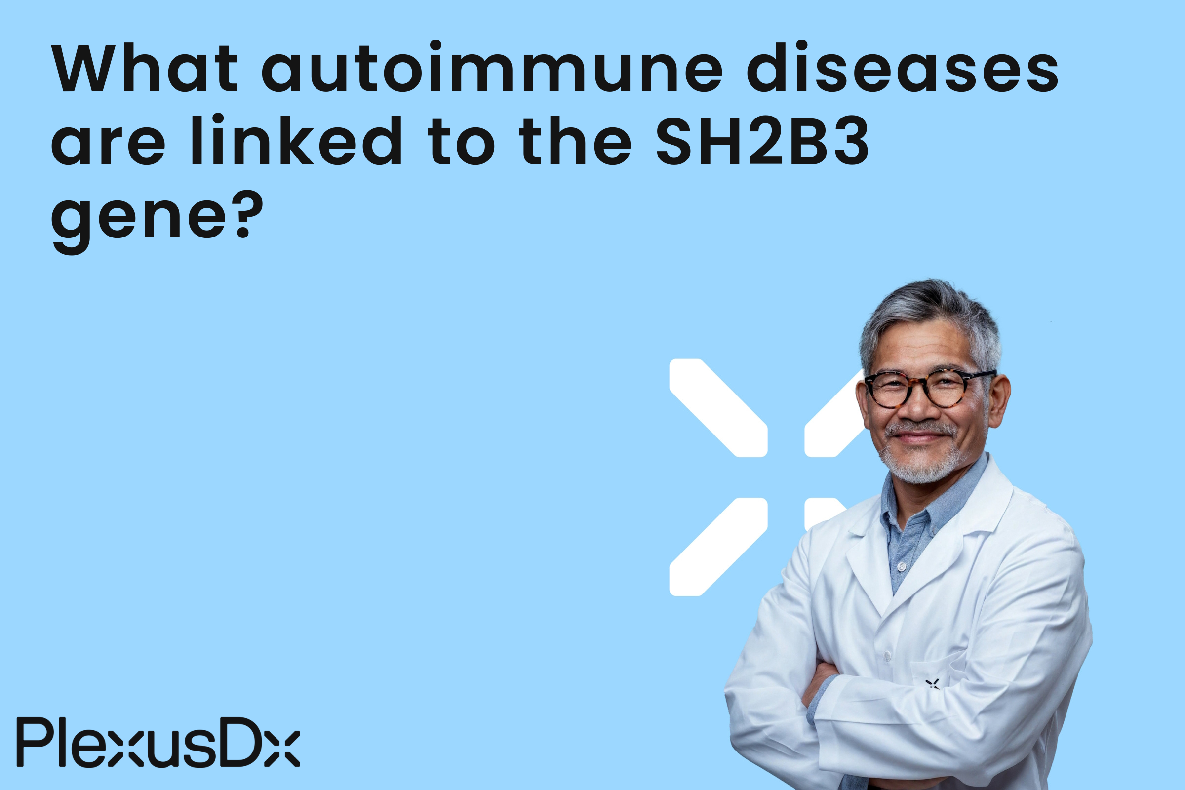 What autoimmune diseases are linked to the SH2B3 gene?