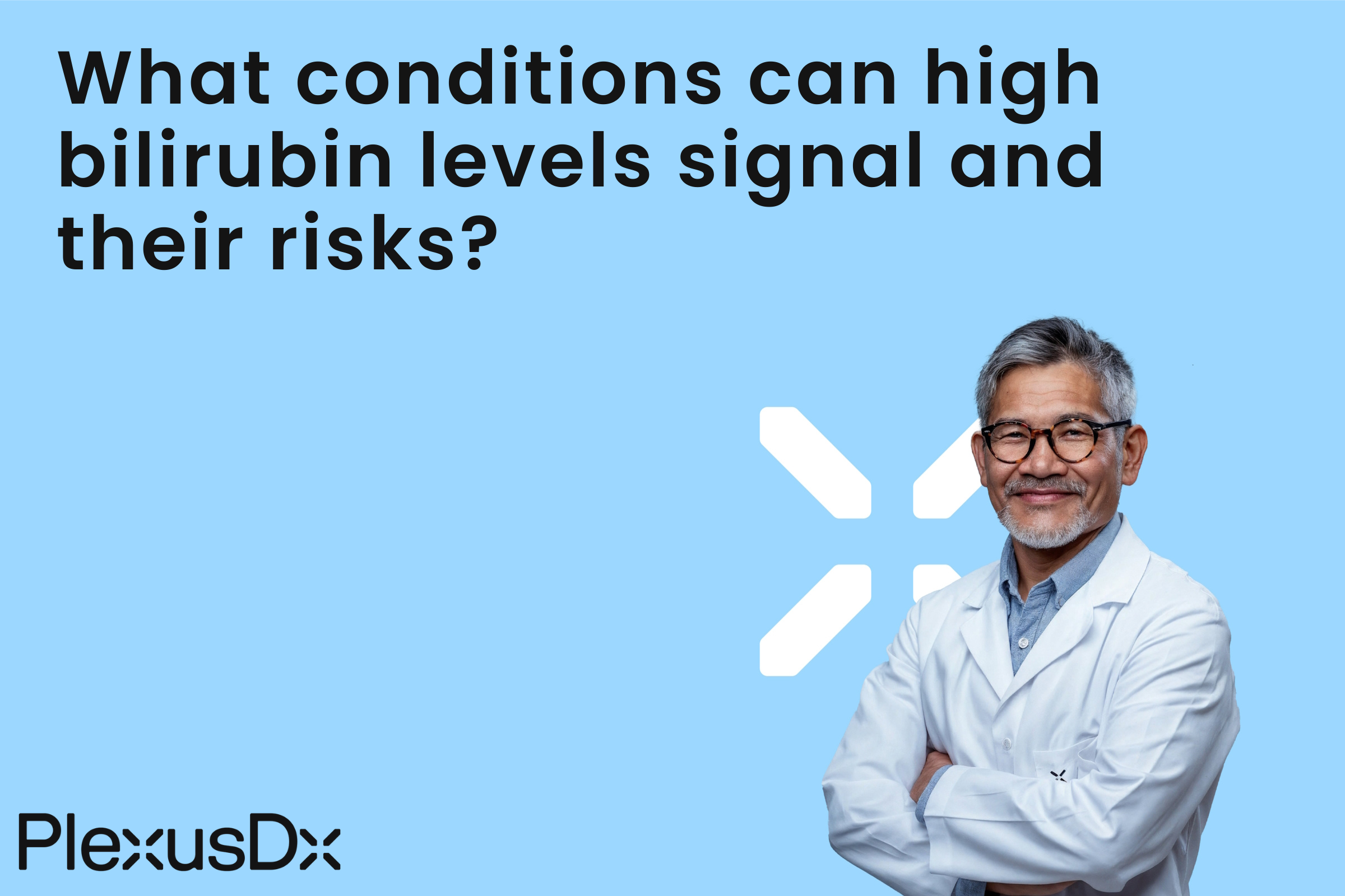 What conditions can high bilirubin levels signal and their risks?