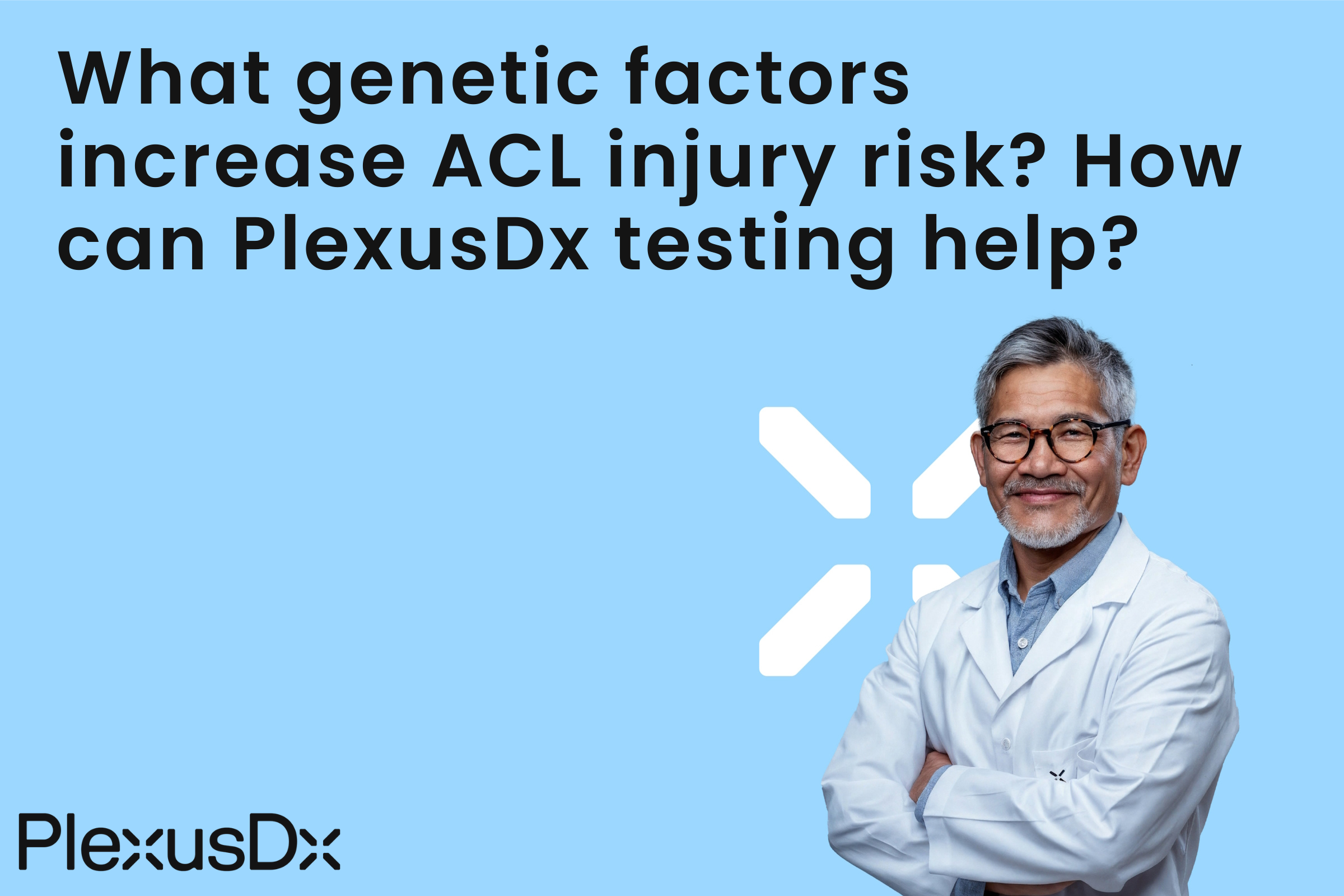 What genetic factors increase ACL injury risk? How can PlexusDx testing help?