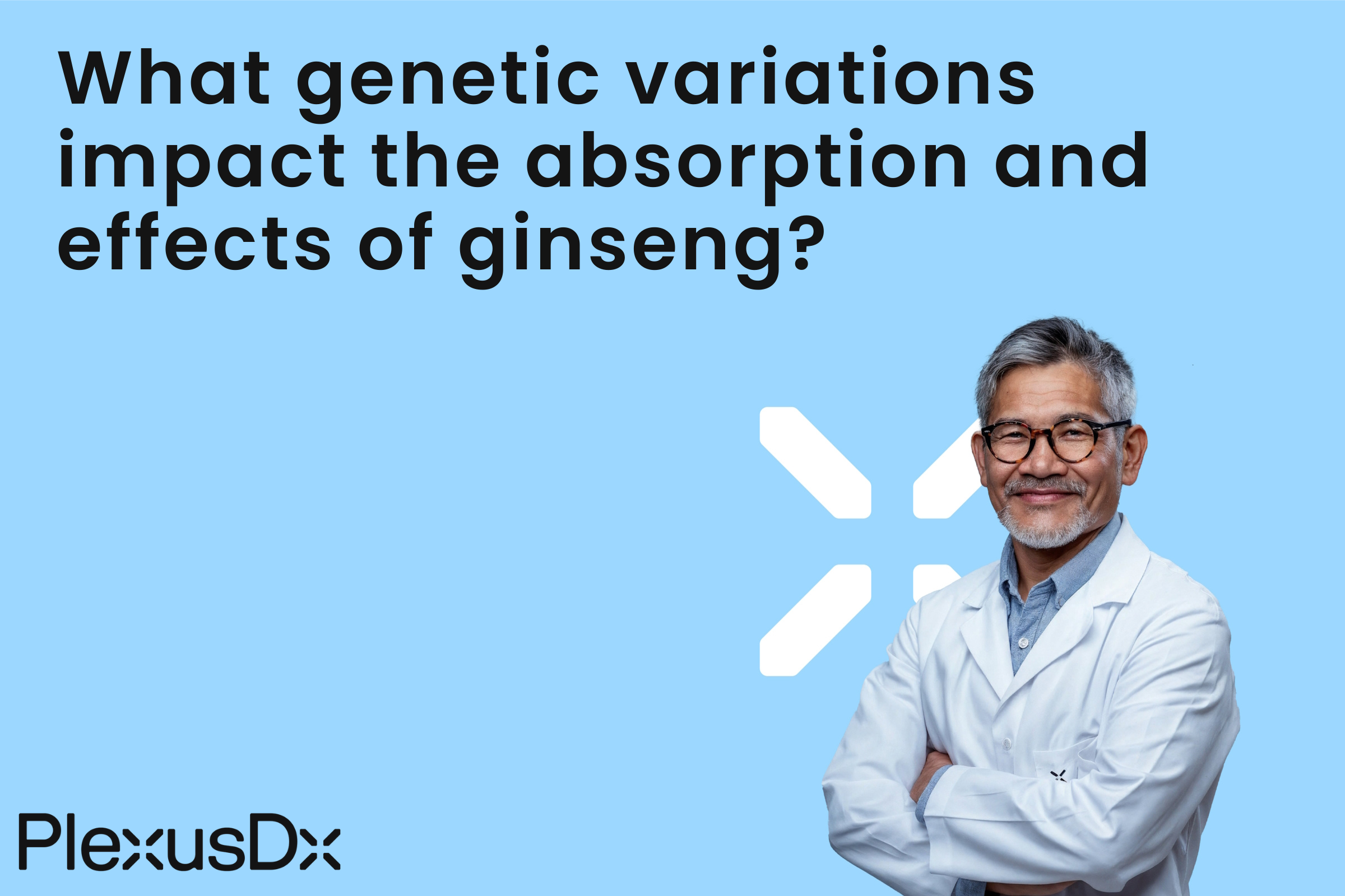 What genetic variations impact the absorption and effects of ginseng?