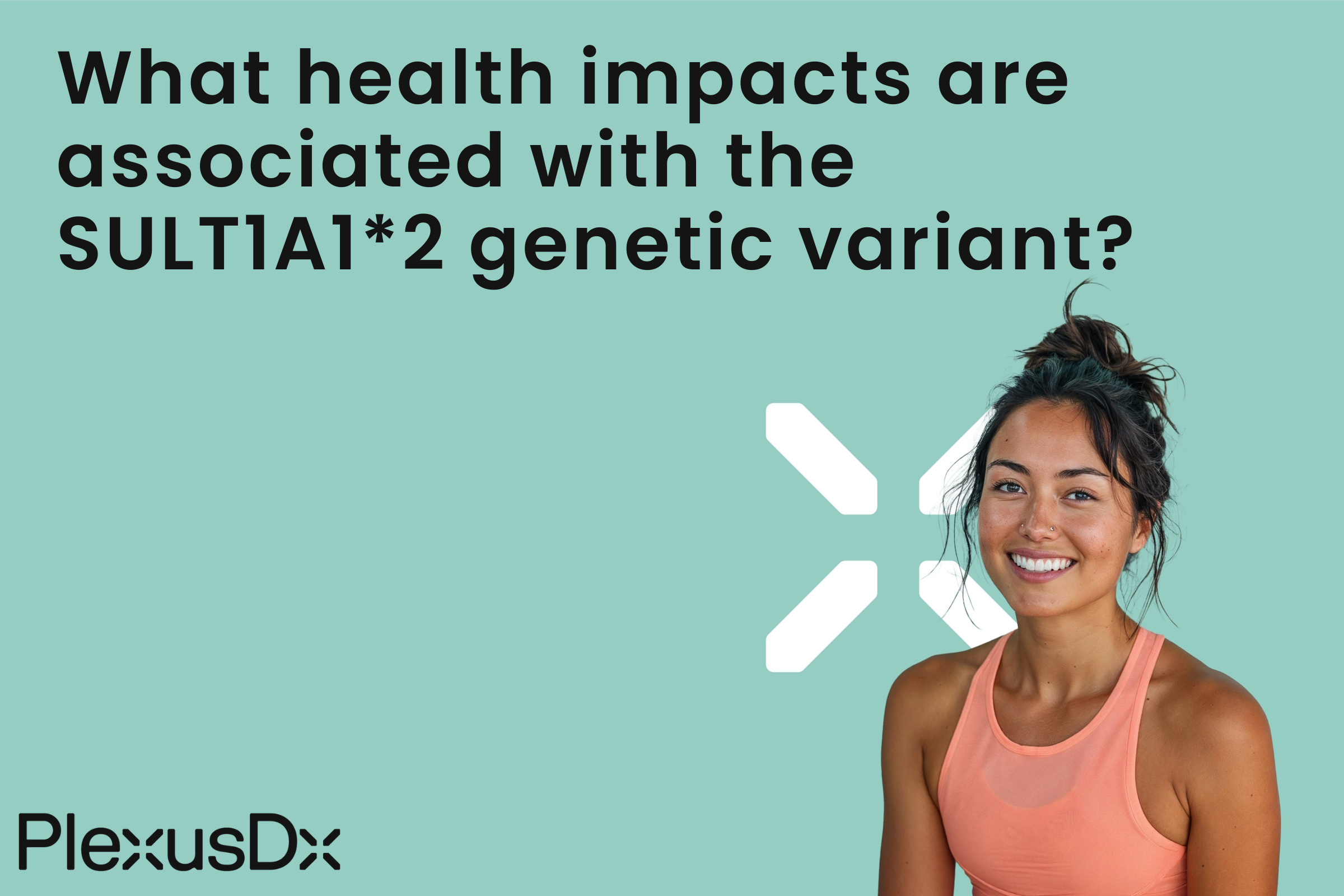 What health impacts are associated with the SULT1A1*2 genetic variant?