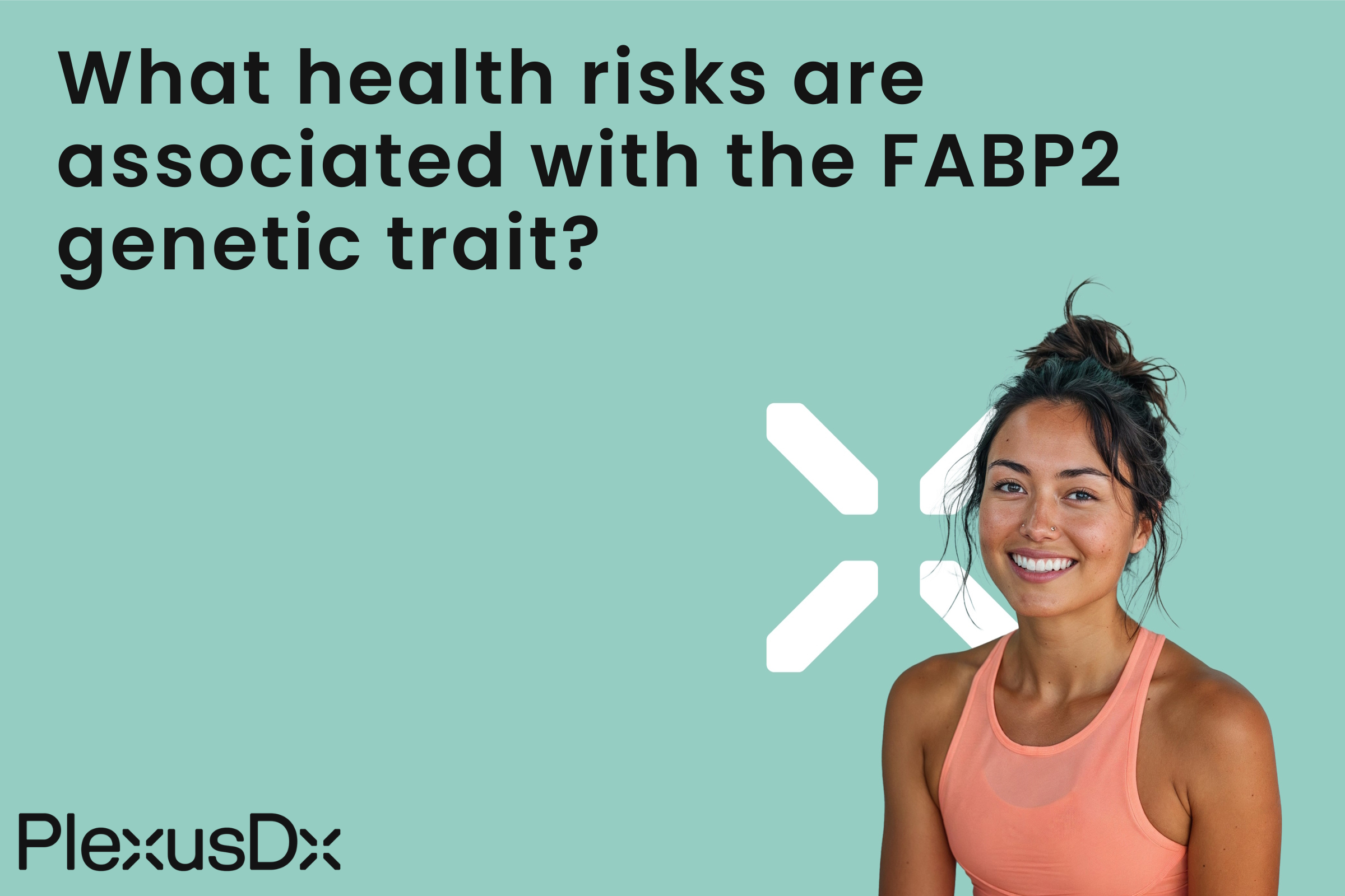 What health risks are associated with the FABP2 genetic trait?