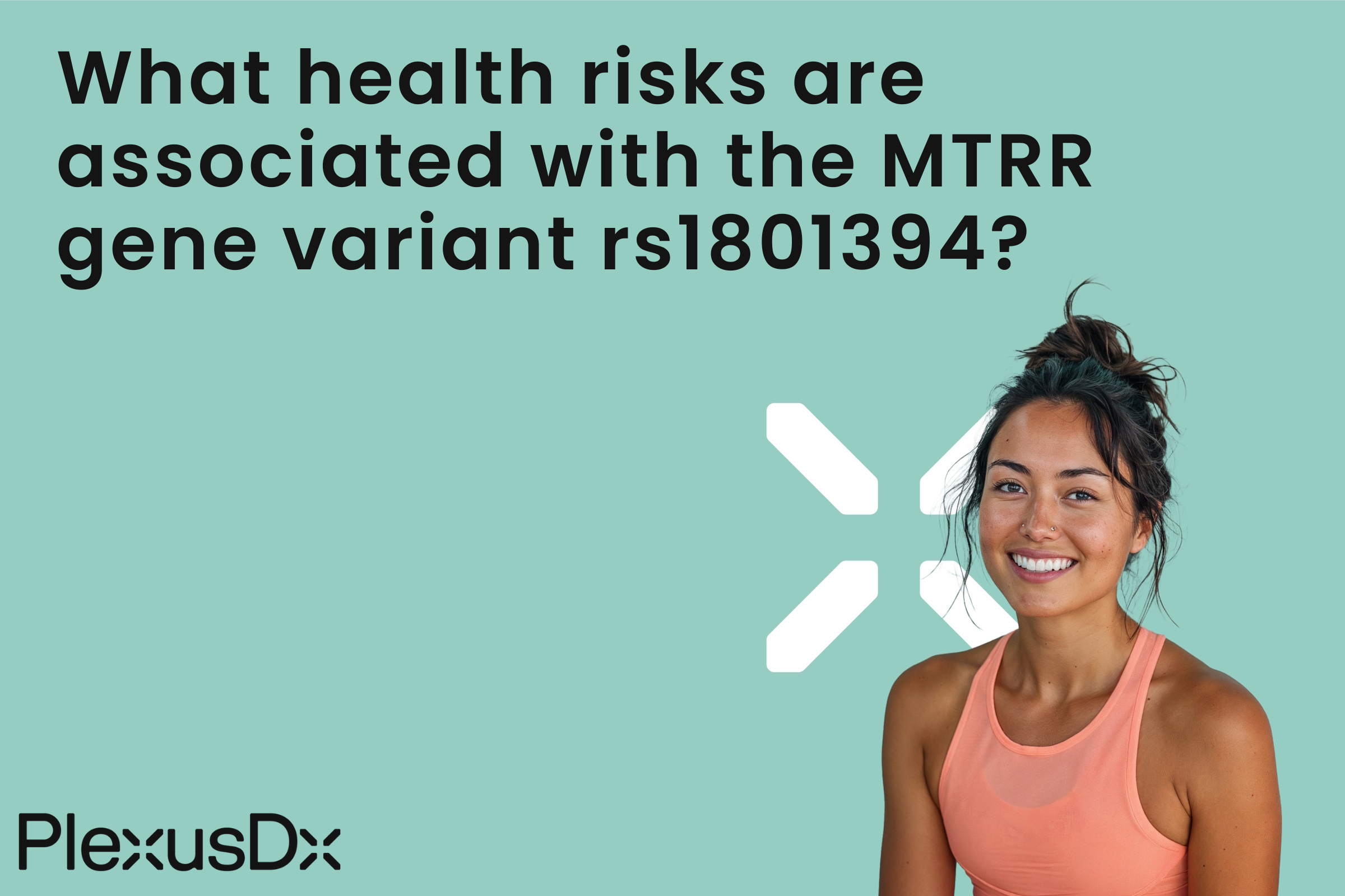 What health risks are associated with the MTRR gene variant rs1801394?