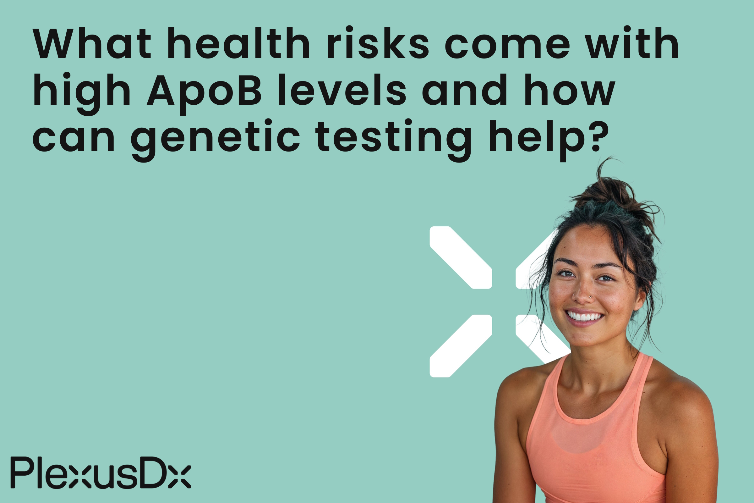 What health risks come with high ApoB levels and how can genetic testing help?