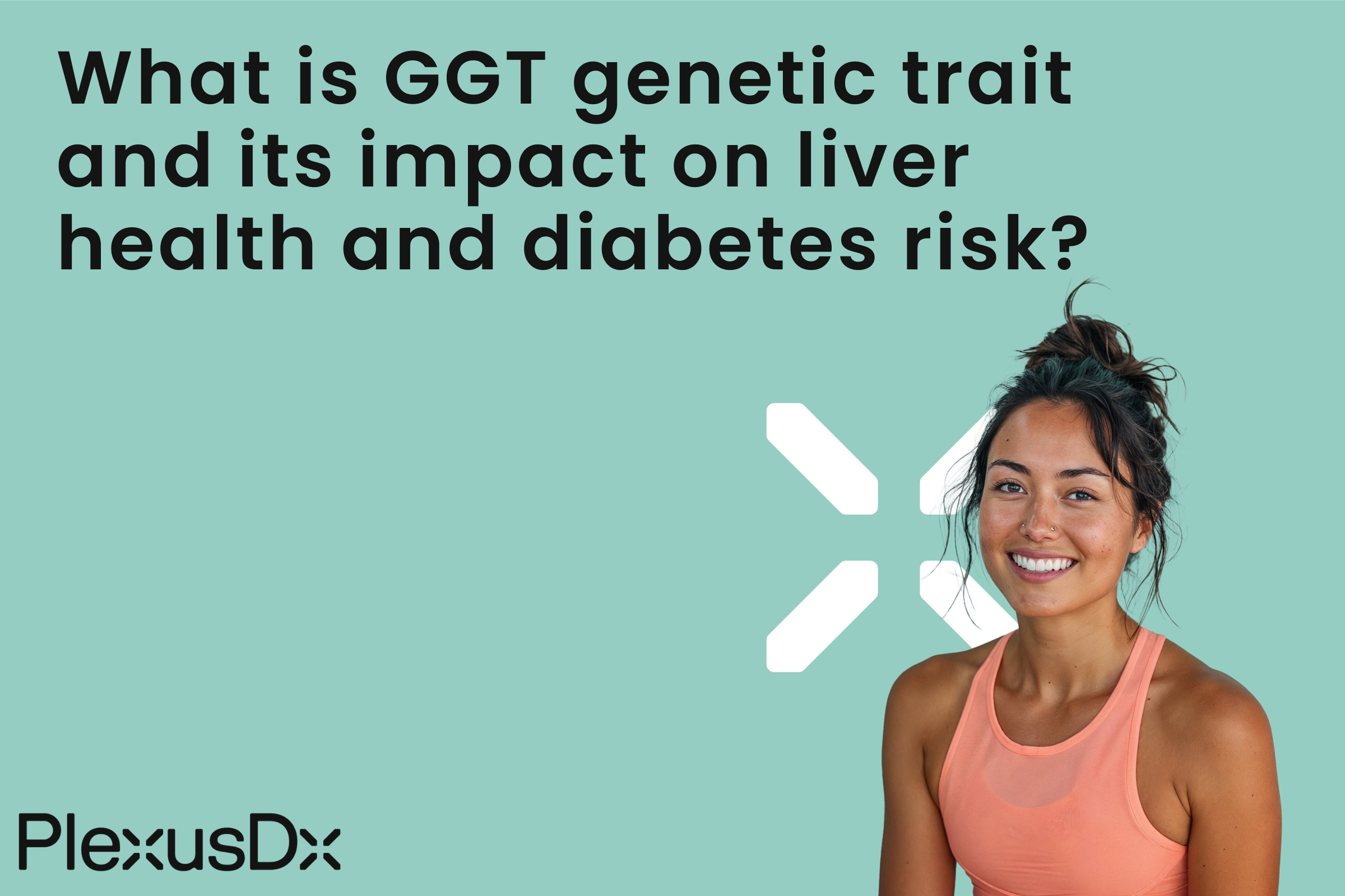 What is GGT genetic trait and its impact on liver health and diabetes risk?