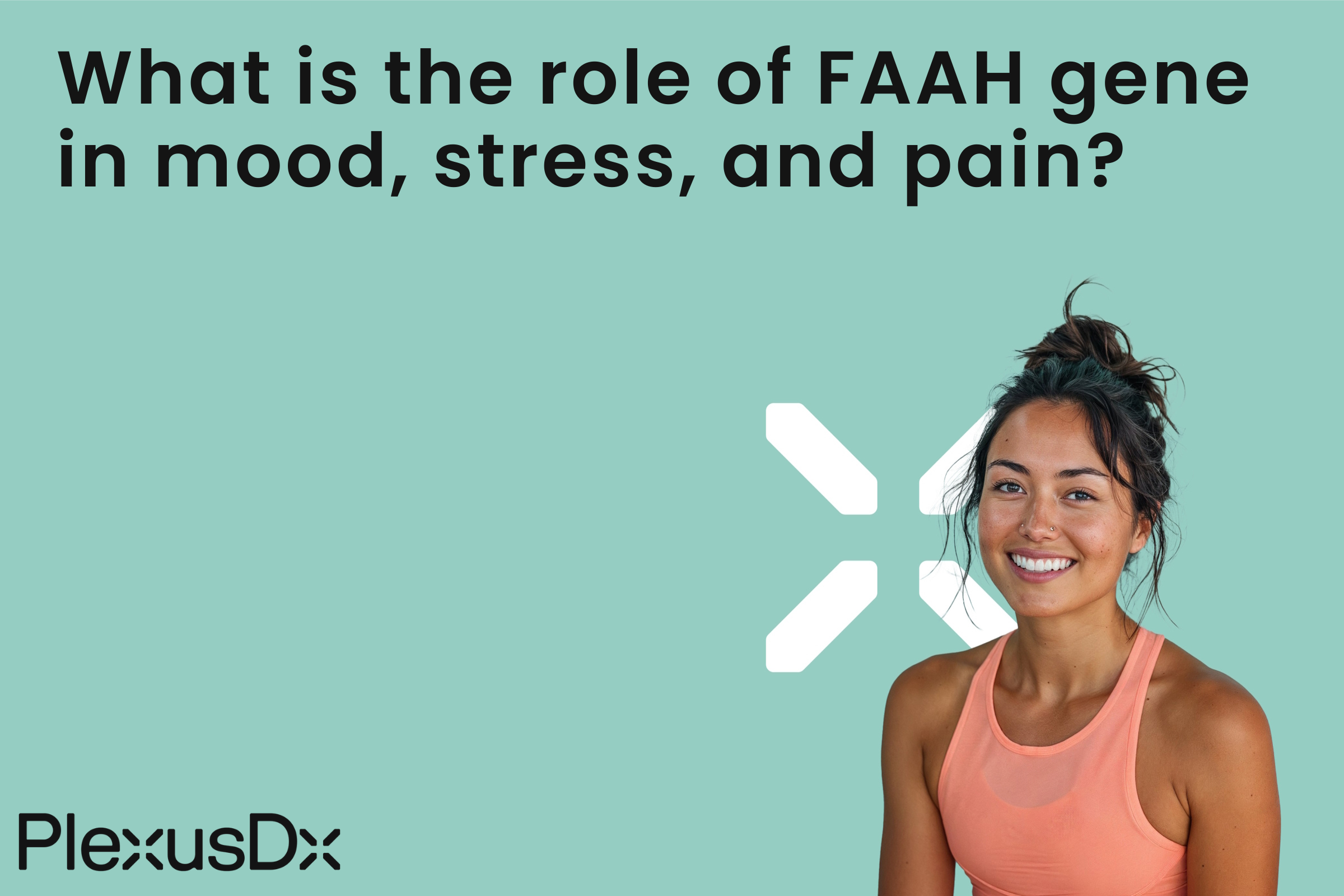 What is the role of FAAH gene in mood, stress, and pain?