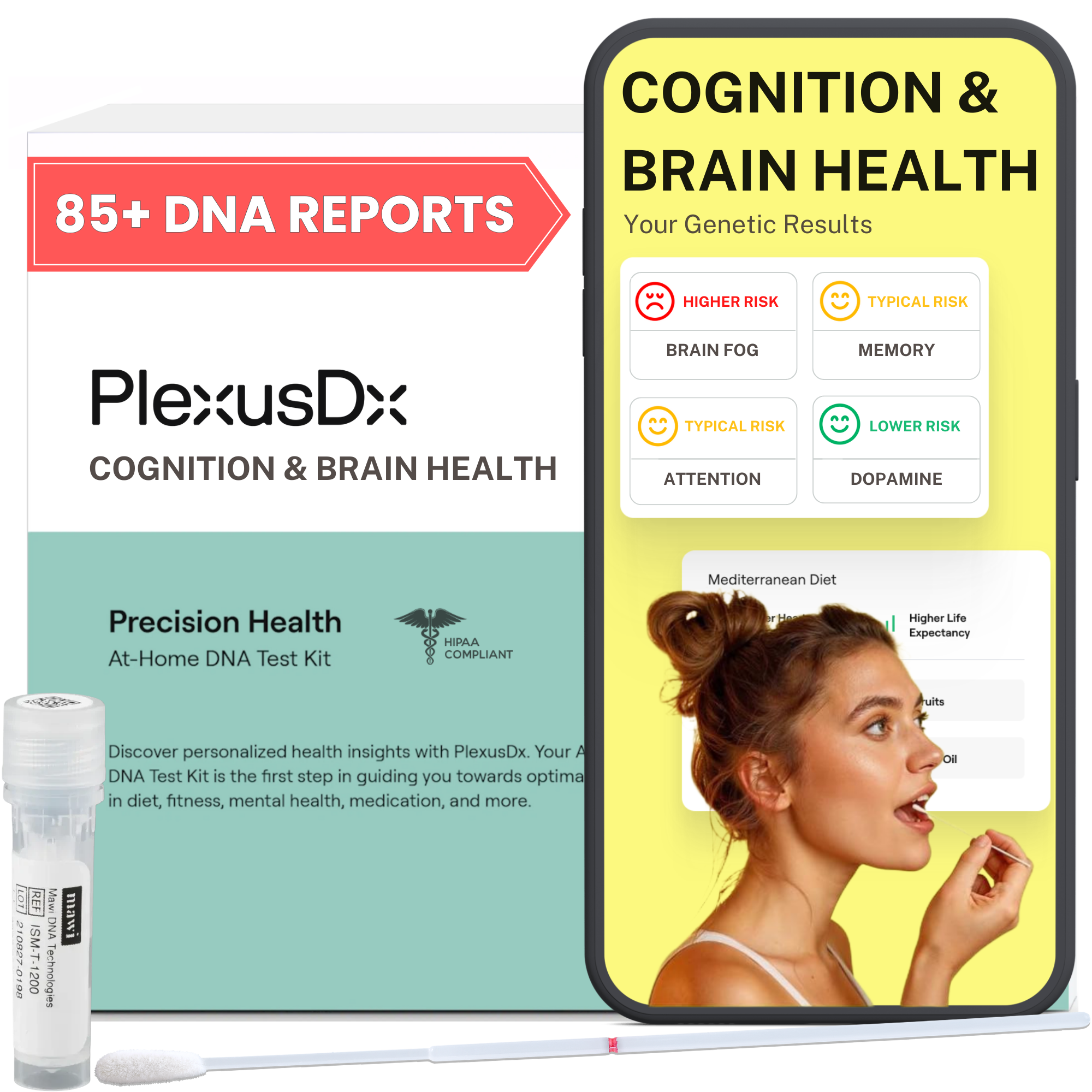 Cognition & Brain Health Genetic Test (FBM)