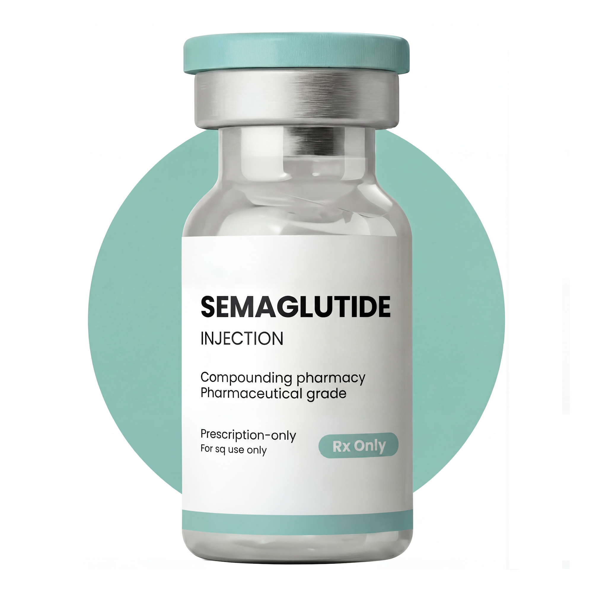 Semaglutide Injection vial - compounded GLP-1 weight management protocol from PlexusDx