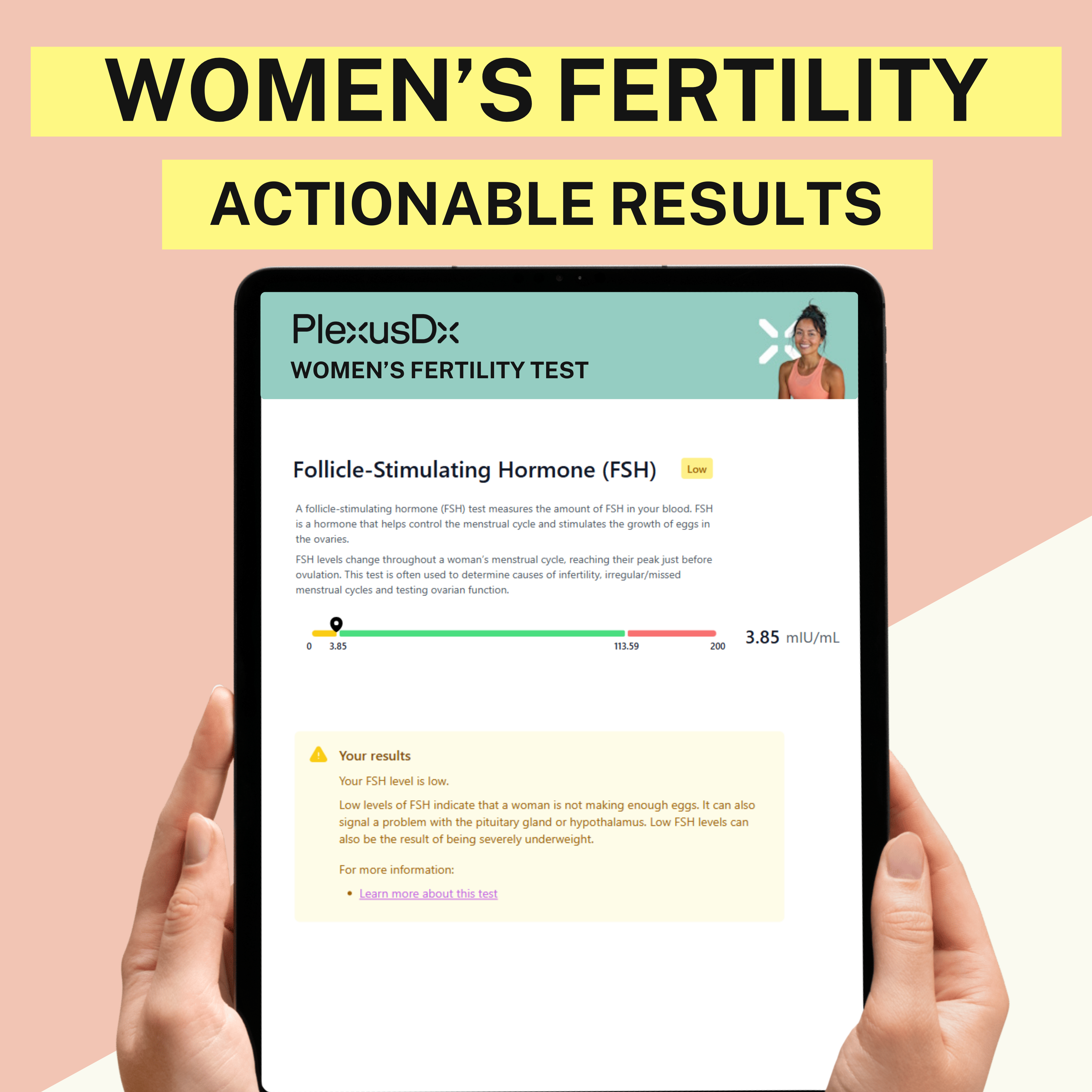 Women's Fertility Blood Test