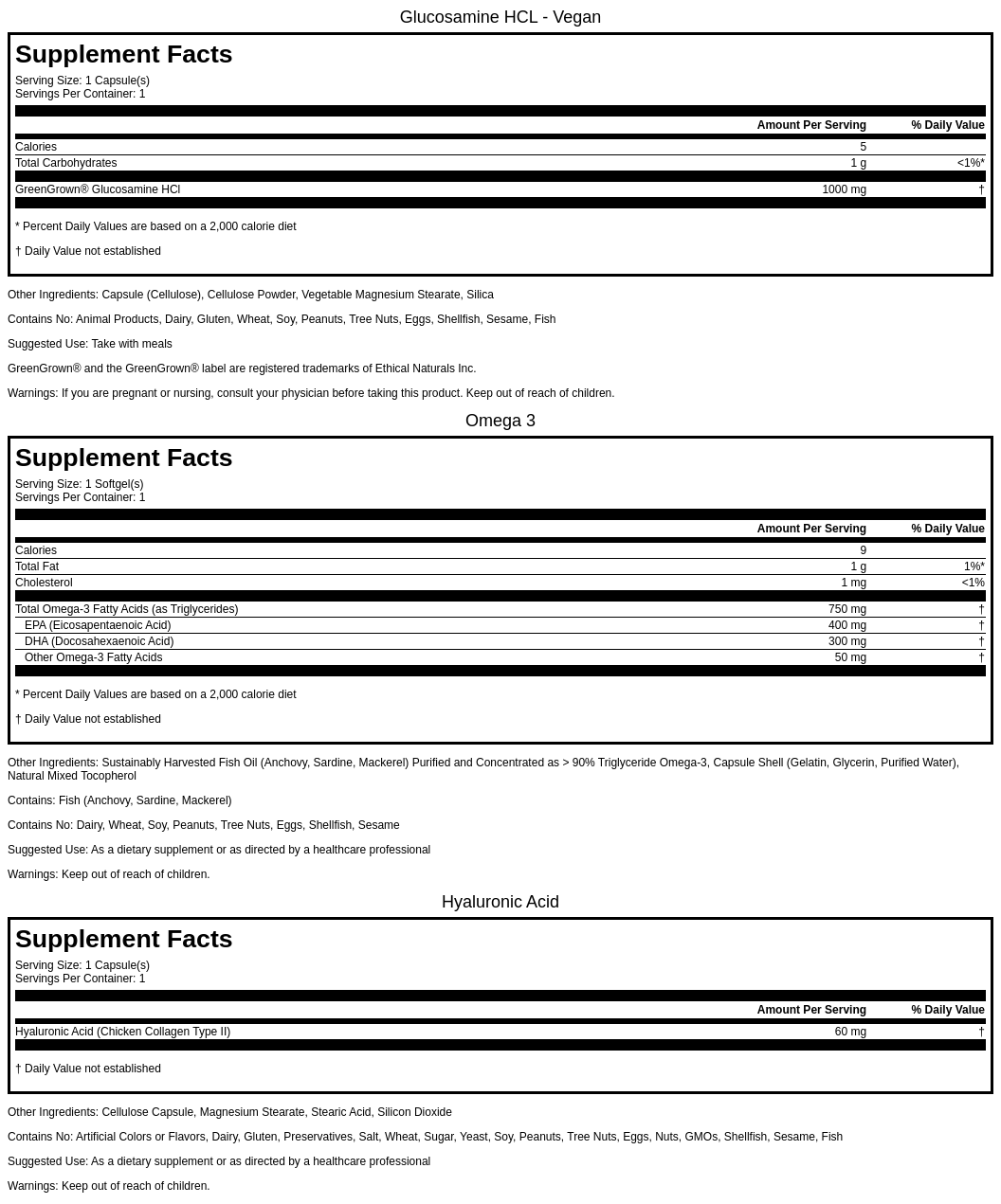 Joint Health Support