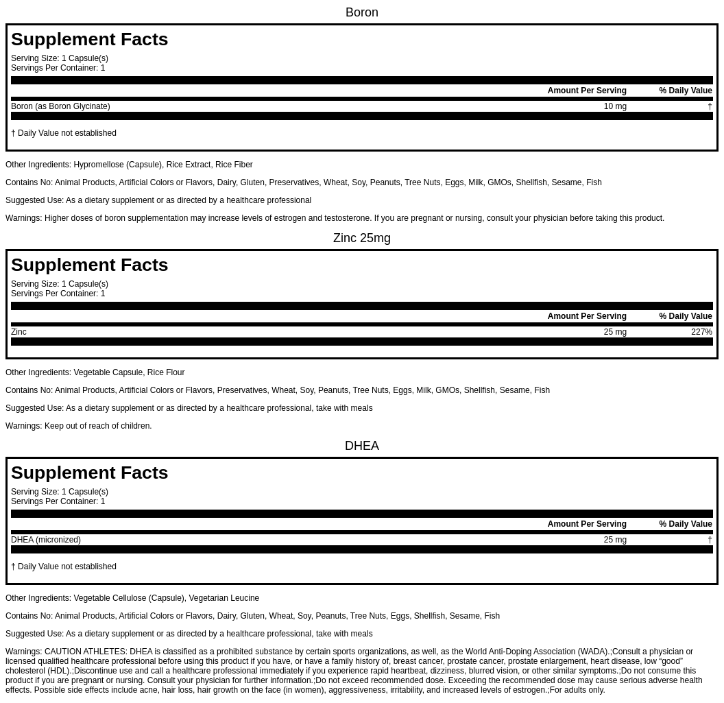 Men’s Hormone Support