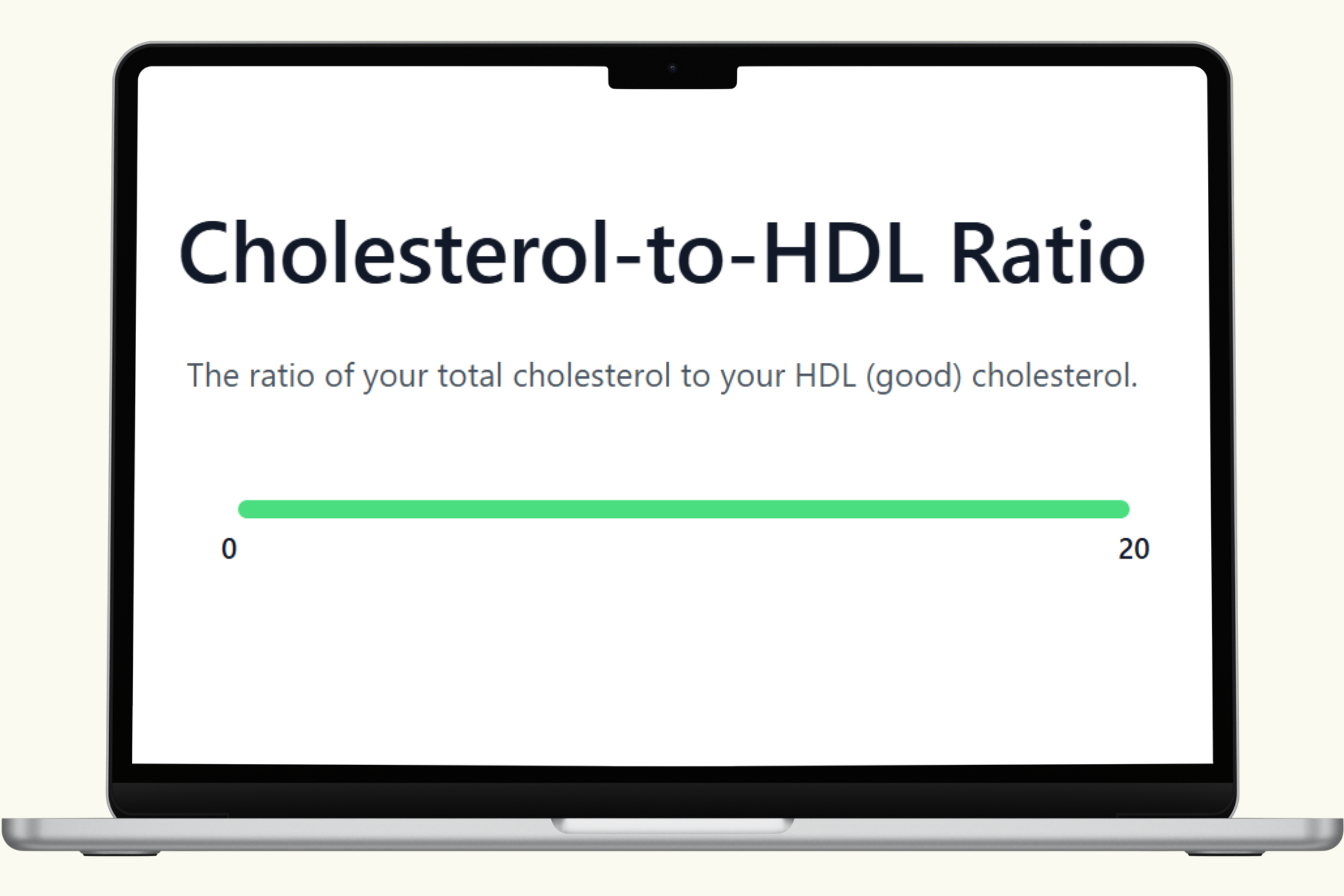 Cholesterol-HDL Ratio Blood Test