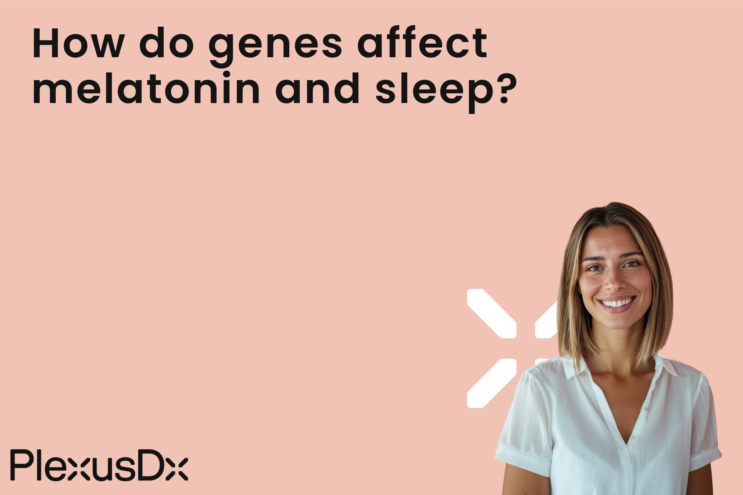 How do genes affect melatonin and sleep?