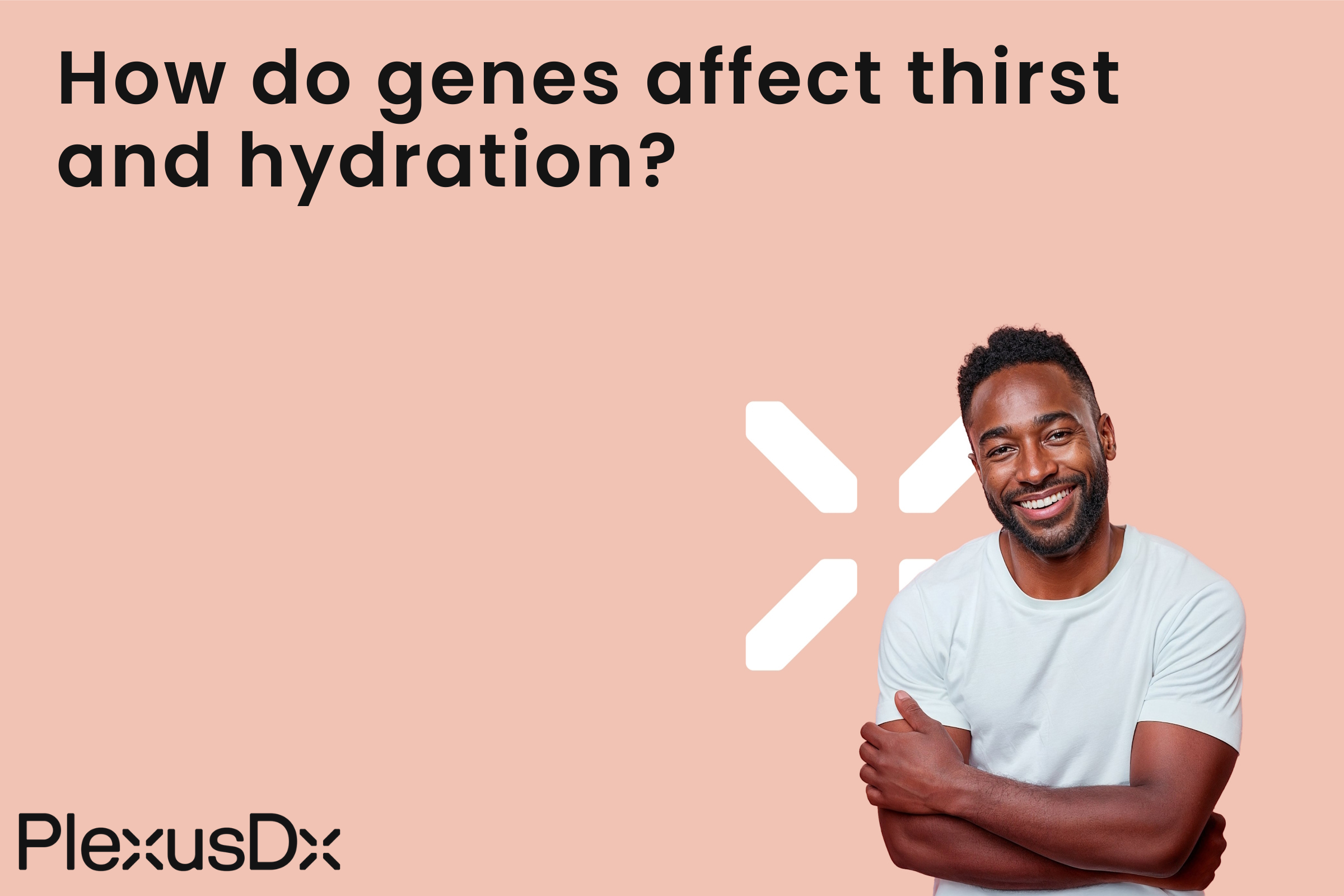 How do genes affect thirst and hydration?