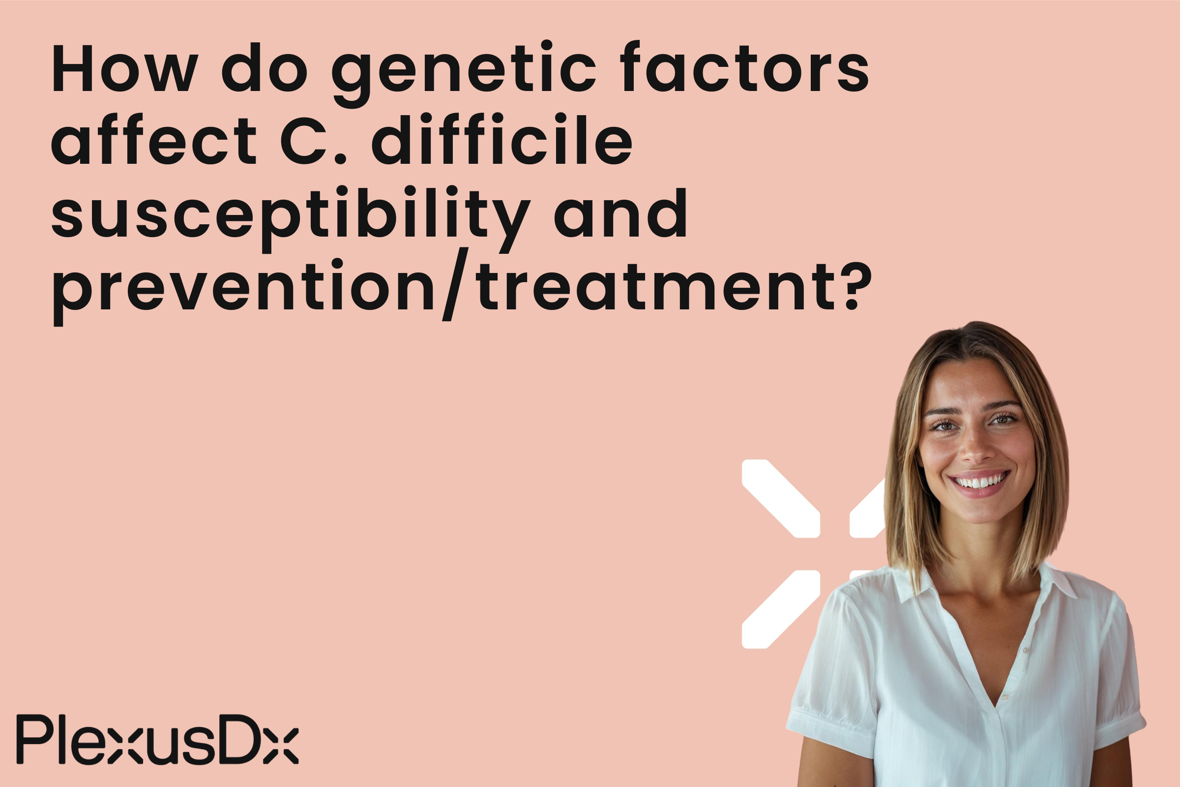 How do genetic factors affect C. difficile susceptibility and prevention/treatment?
