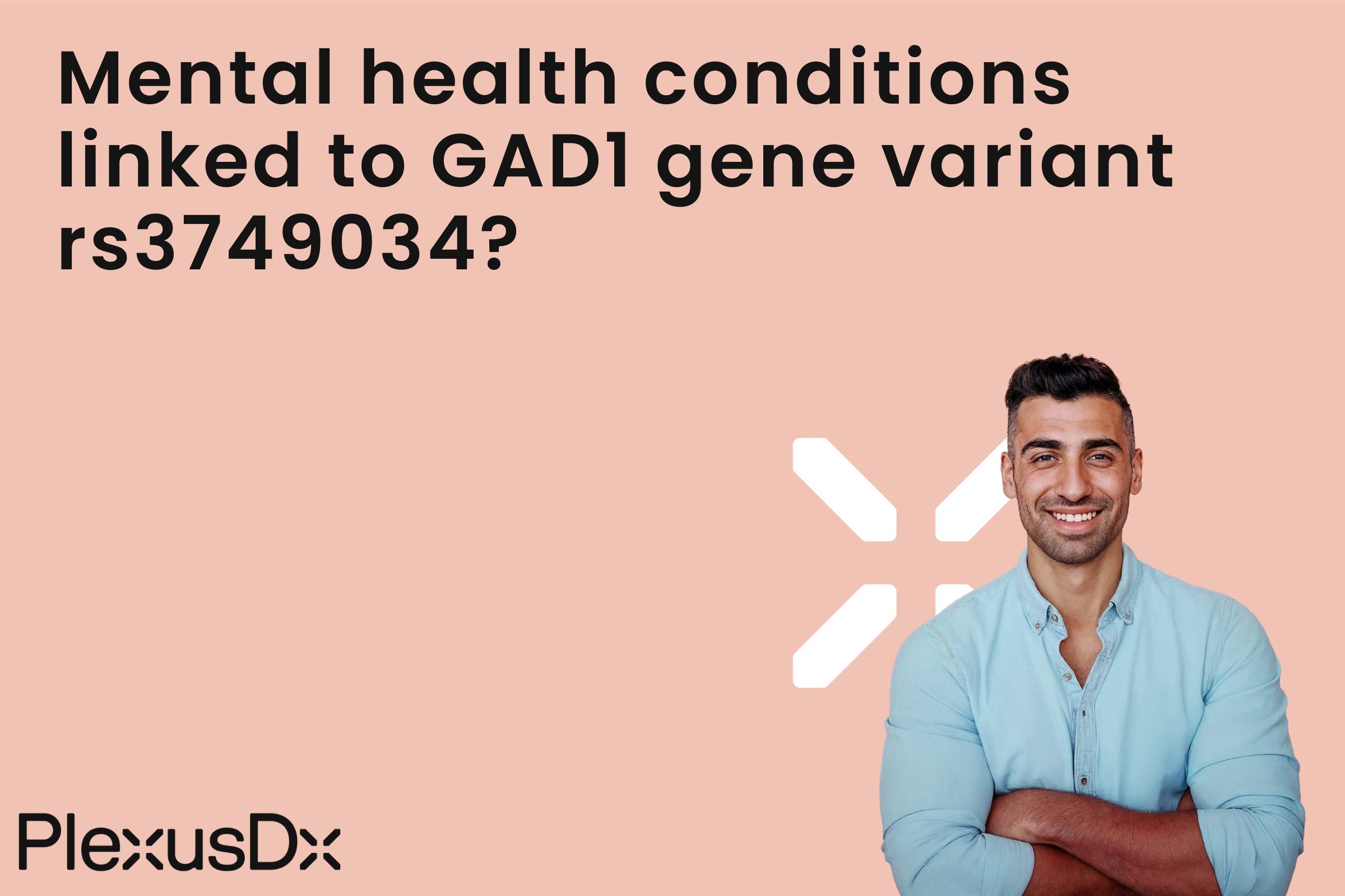 Mental health conditions linked to GAD1 gene variant rs3749034?
