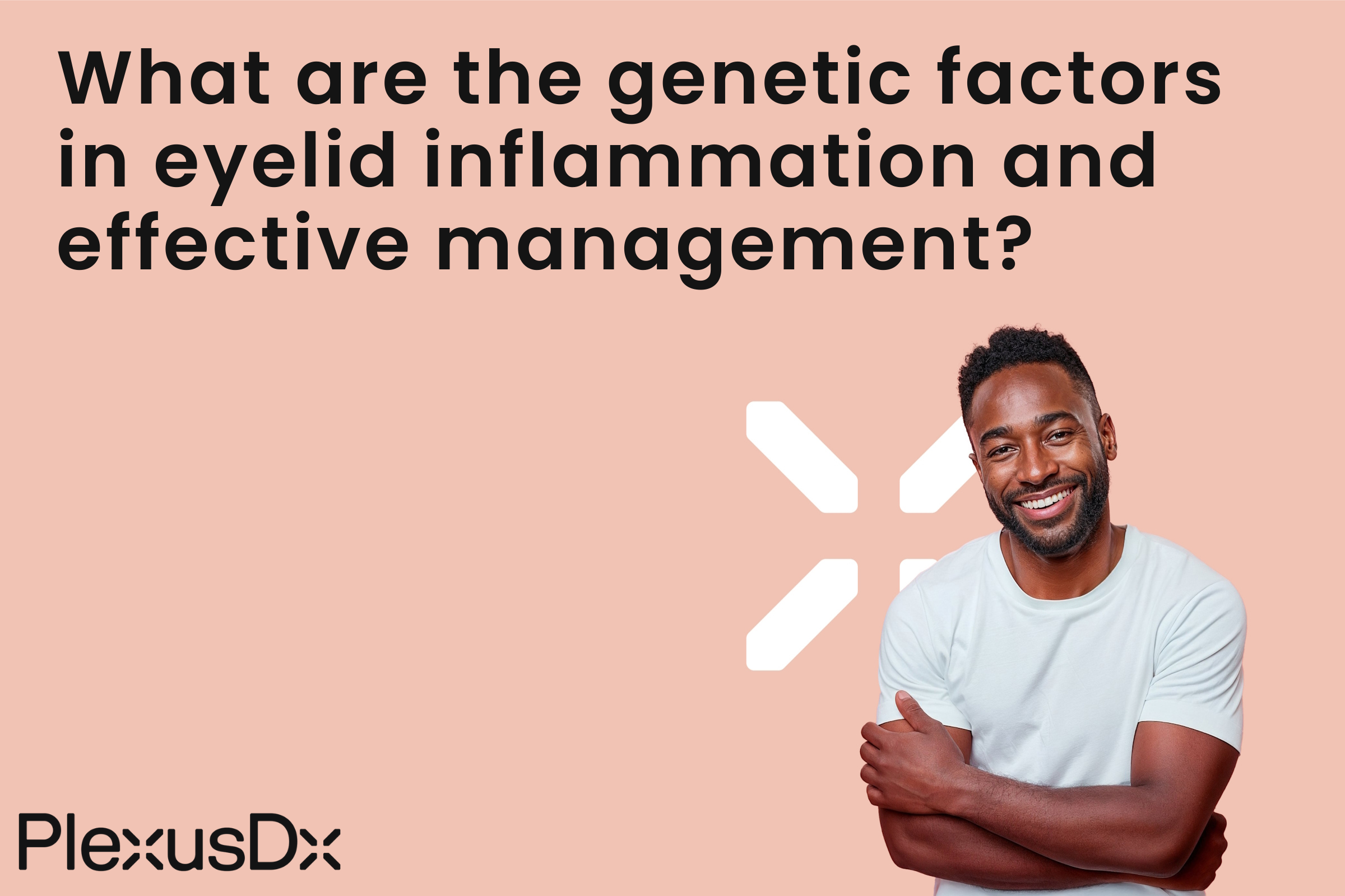 What are the genetic factors in eyelid inflammation and effective management?
