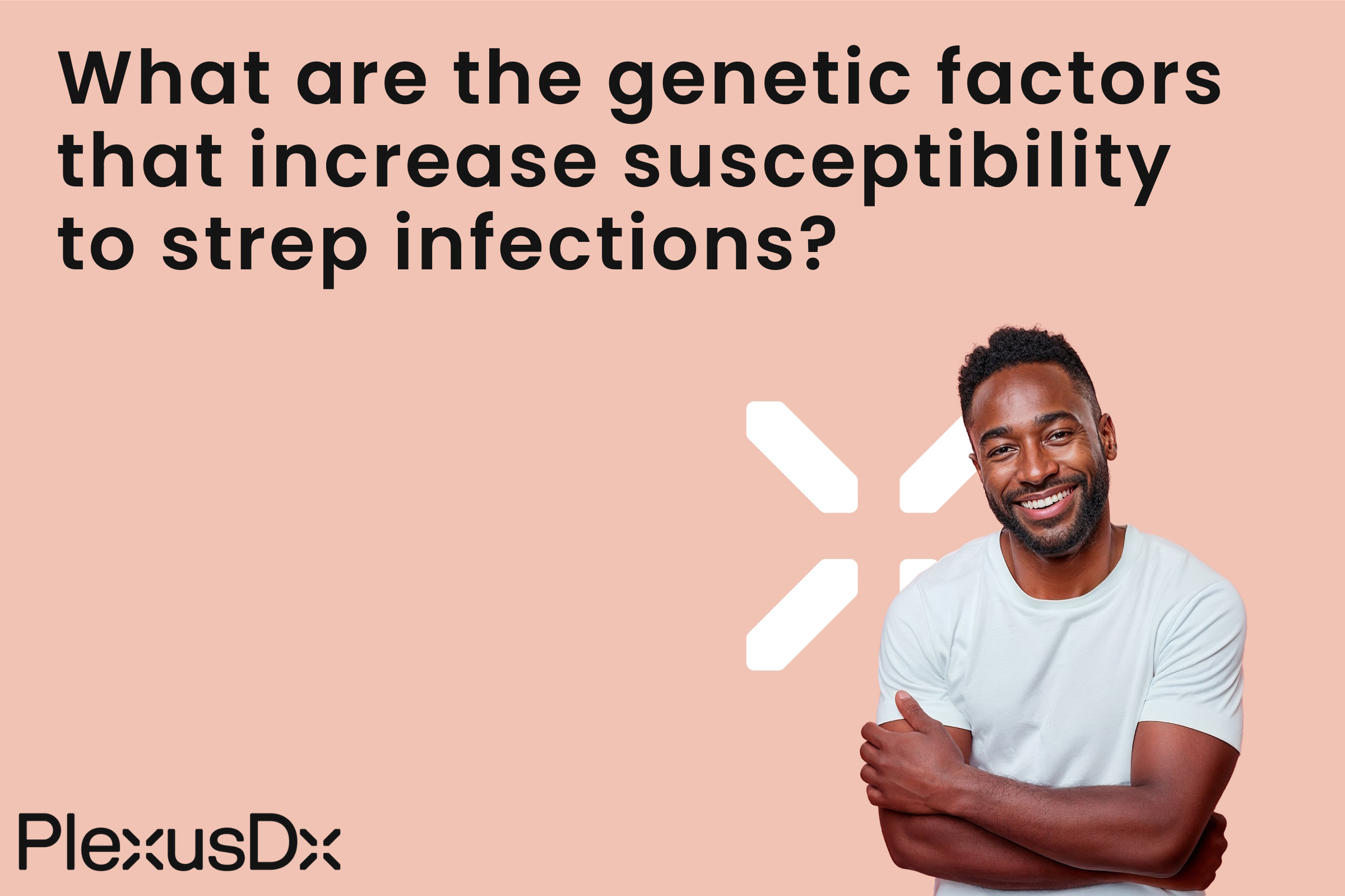 What are the genetic factors that increase susceptibility to strep infections?