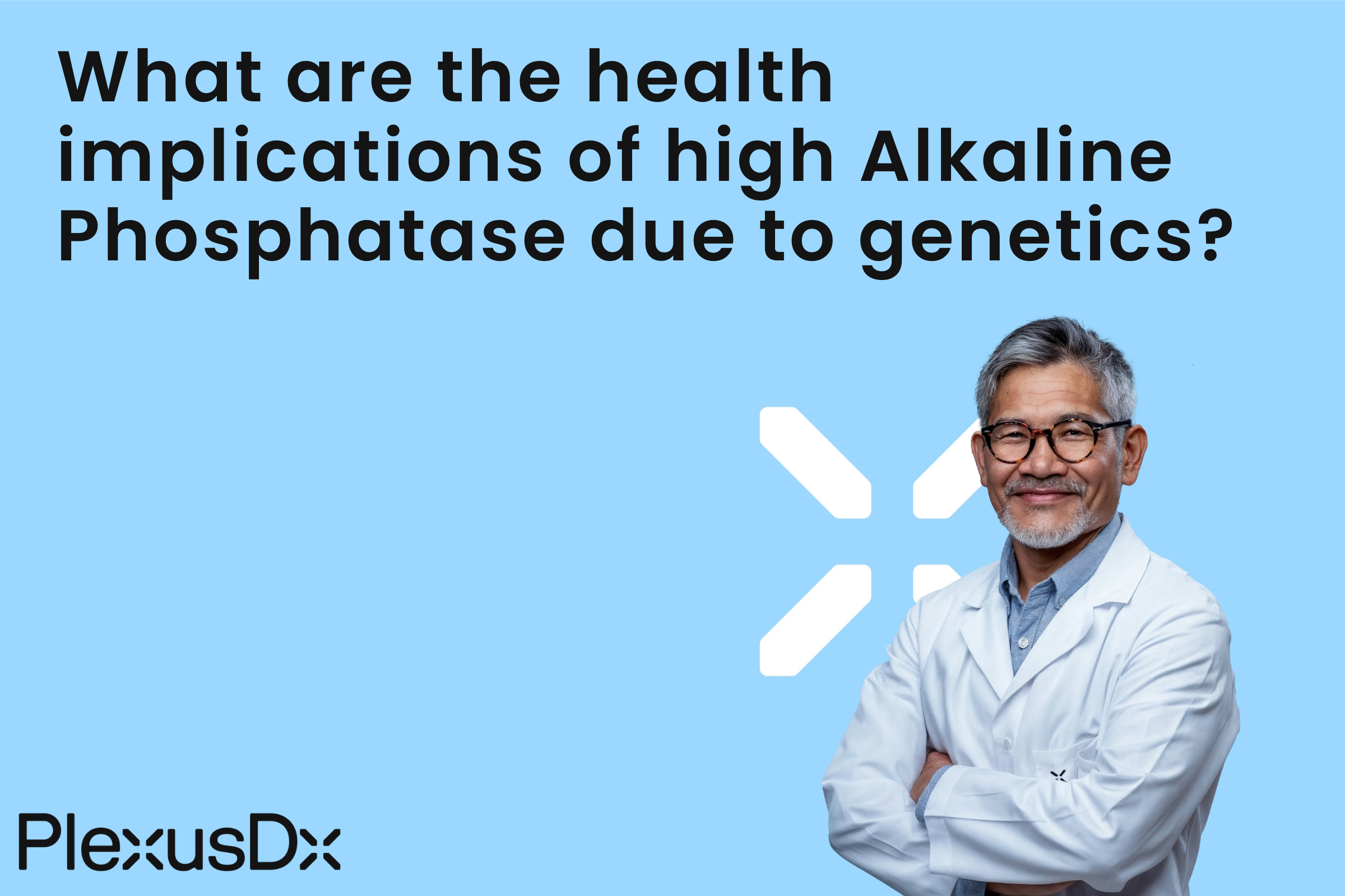 What are the health implications of high Alkaline Phosphatase due to genetics?