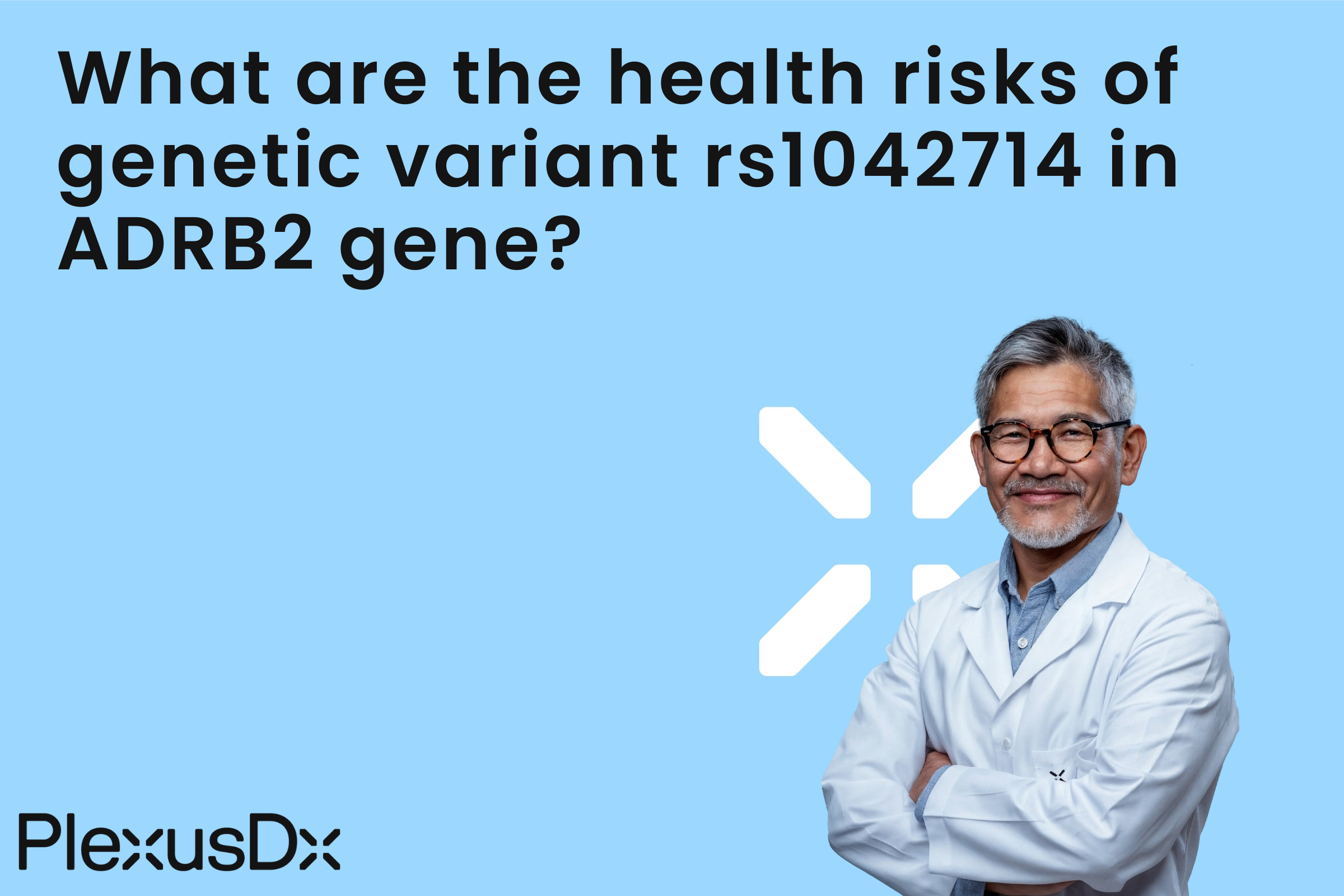 What are the health risks of genetic variant rs1042714 in ADRB2 gene?