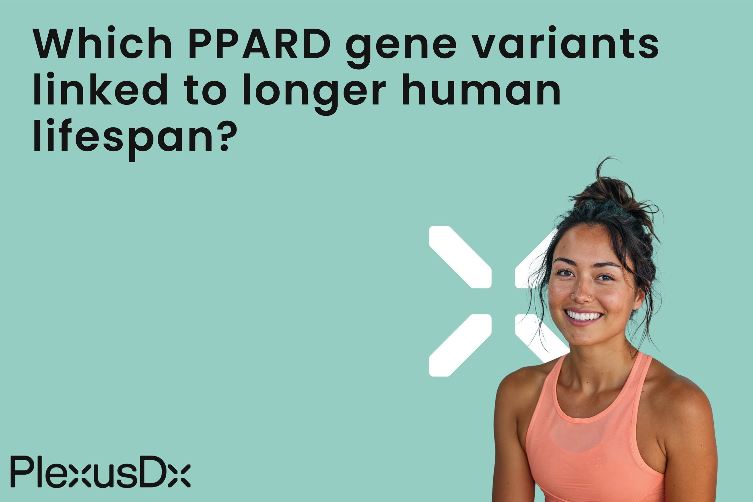 Which PPARD gene variants linked to longer human lifespan?