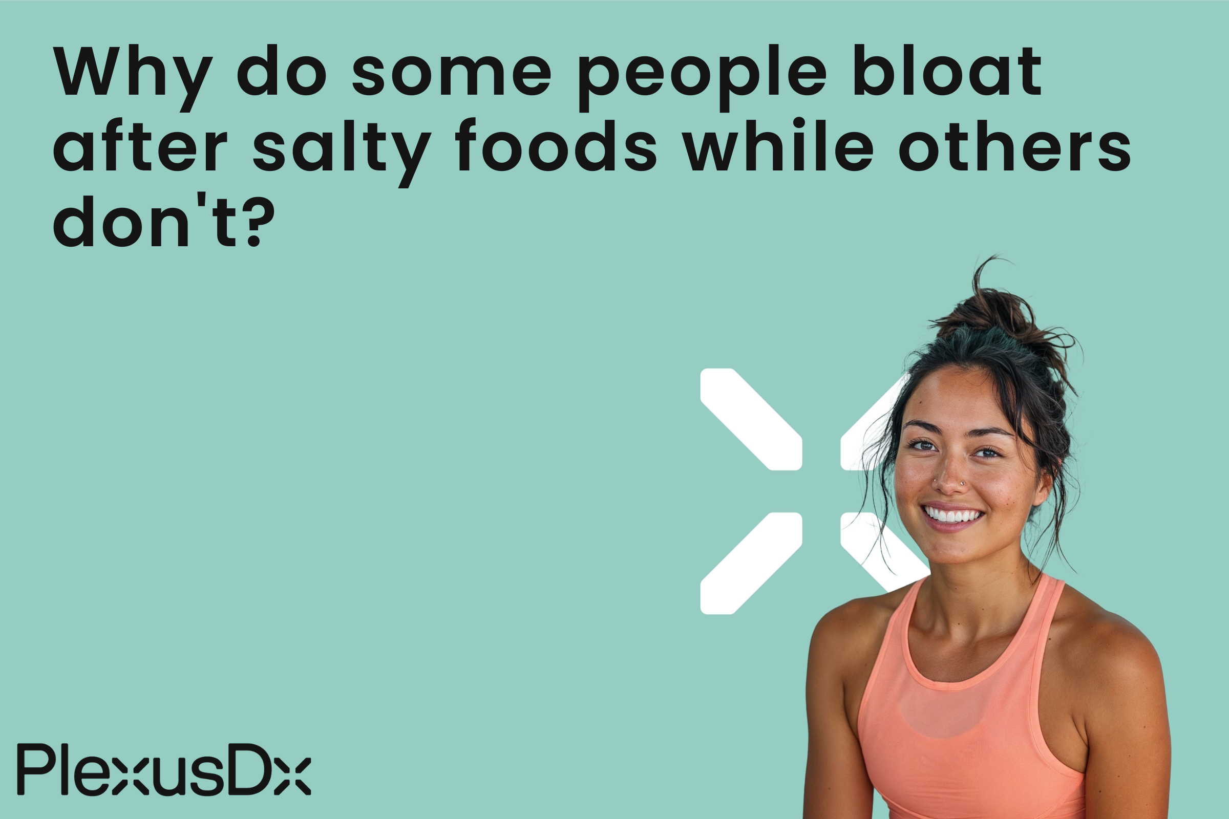 Why do some people bloat after salty foods while others don't?