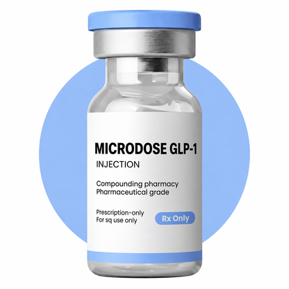 Microdose GLP-1 Protocol hero image from PlexusDx — compounded entry-tier GLP-1 for weight management