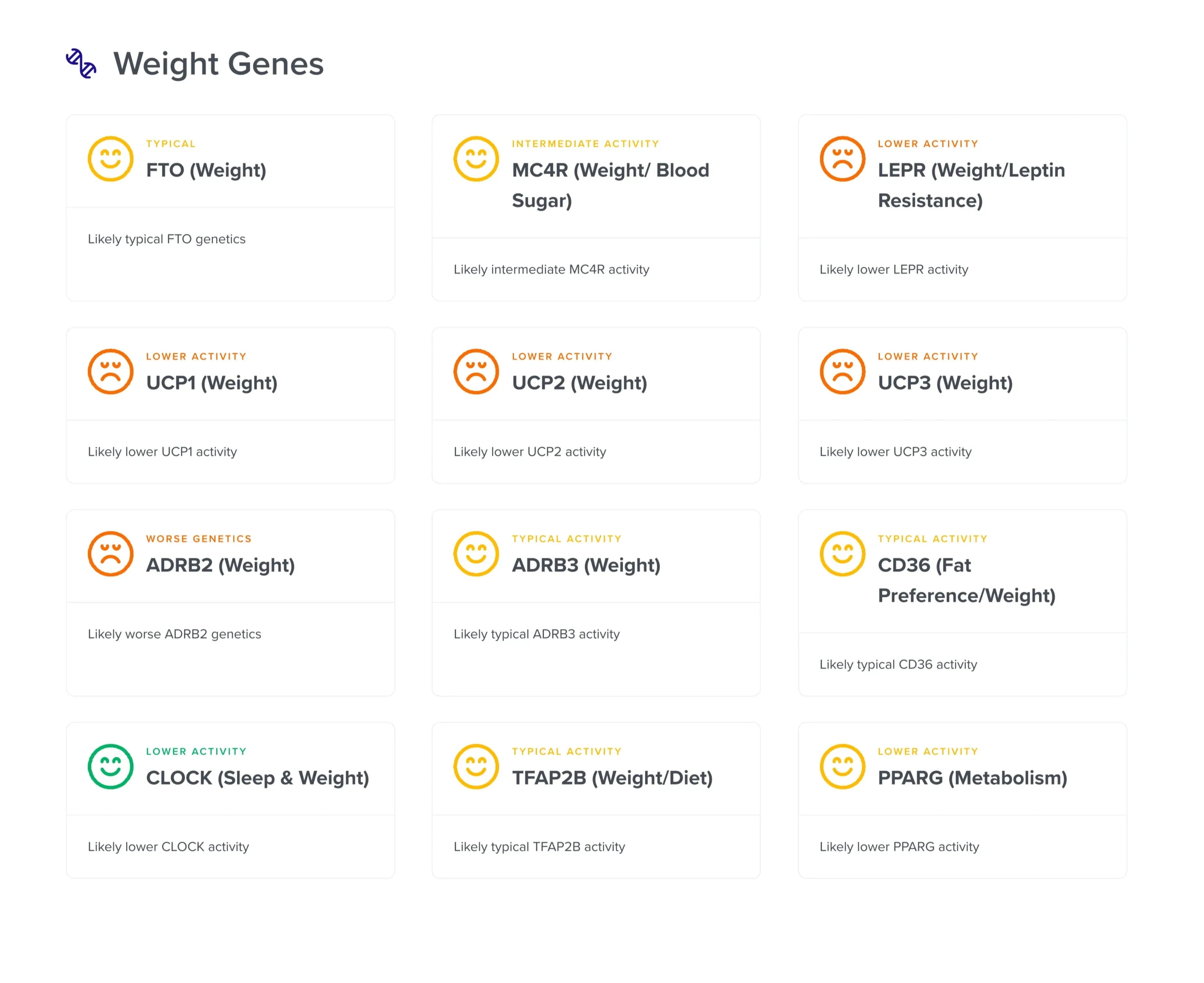 Precision Weight & Body Fat Genetic Test