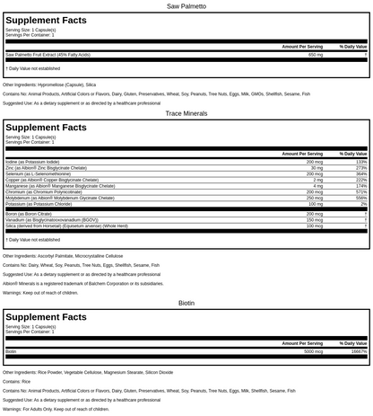 Hair Health Support Supplement Pack