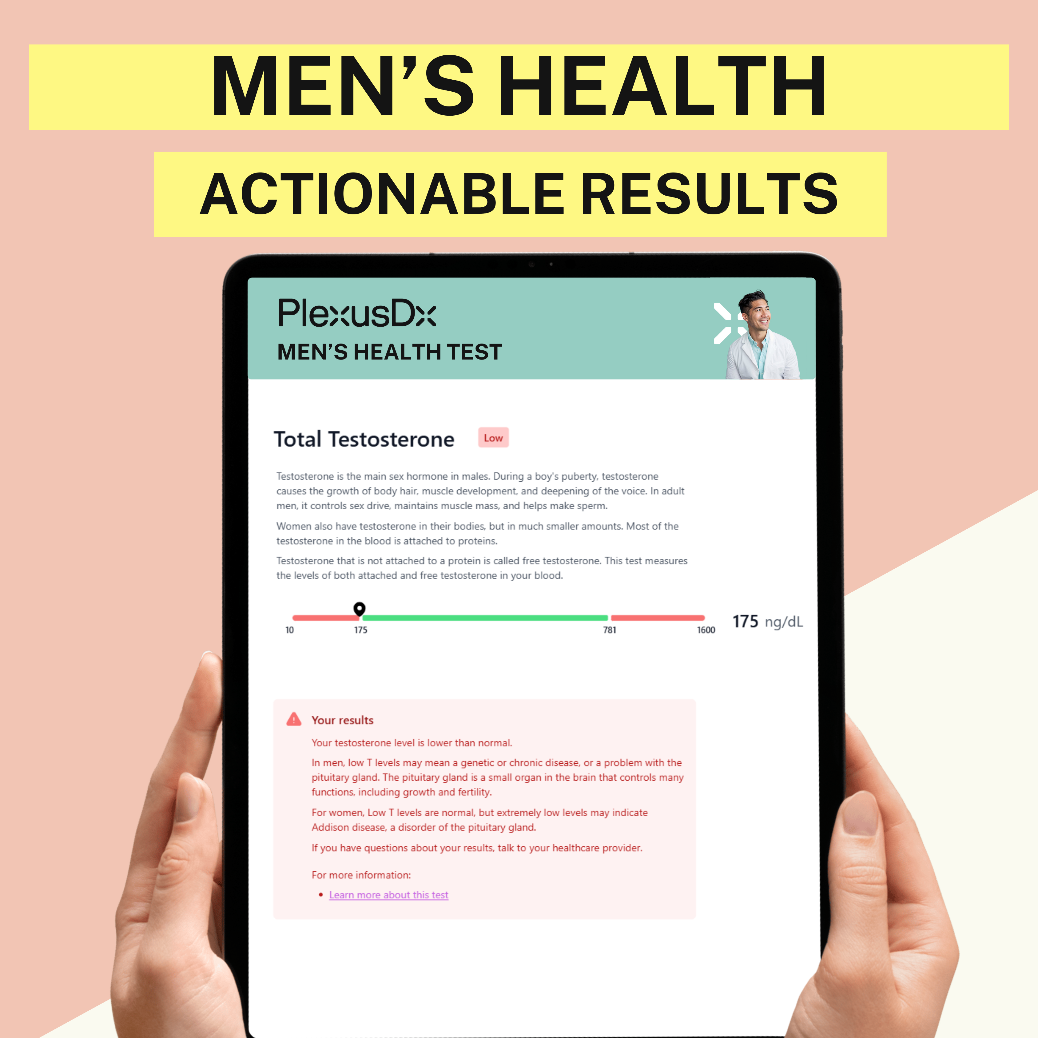 Men's Health & Wellness Blood Test