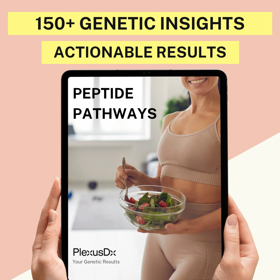 Precision Peptide Genetic Test | 150 Insights, 14 Pathways – PlexusDx
