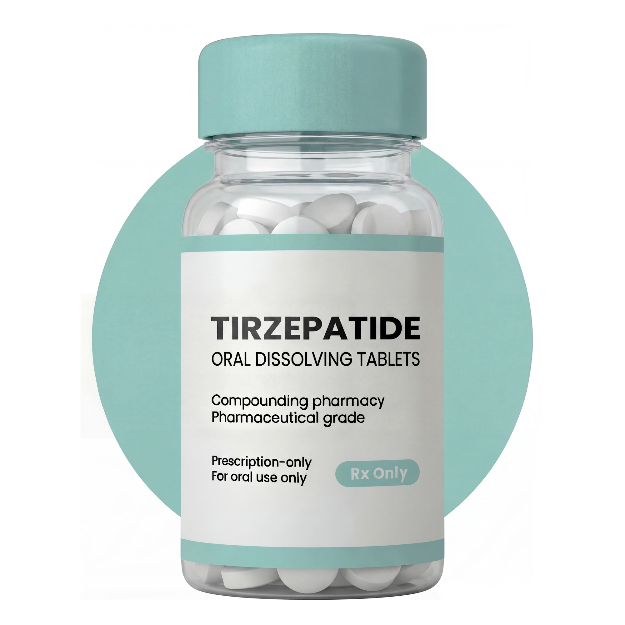 Tirzepatide Oral tablets - compounded GIP/GLP-1 weight management protocol from PlexusDx